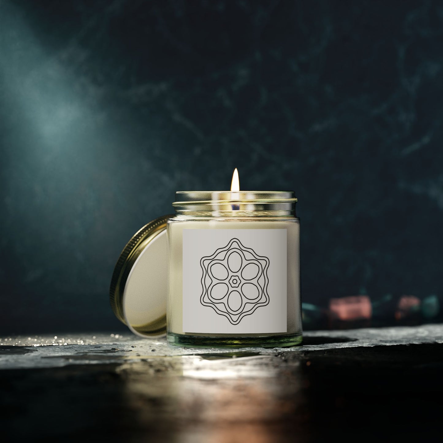 Coconut Apricot Scented Candles - Relaxing Home Fragrance, Gift for Her, Eco-Friendly Aroma Candles, Self-Care Essentials, Relaxation Gift