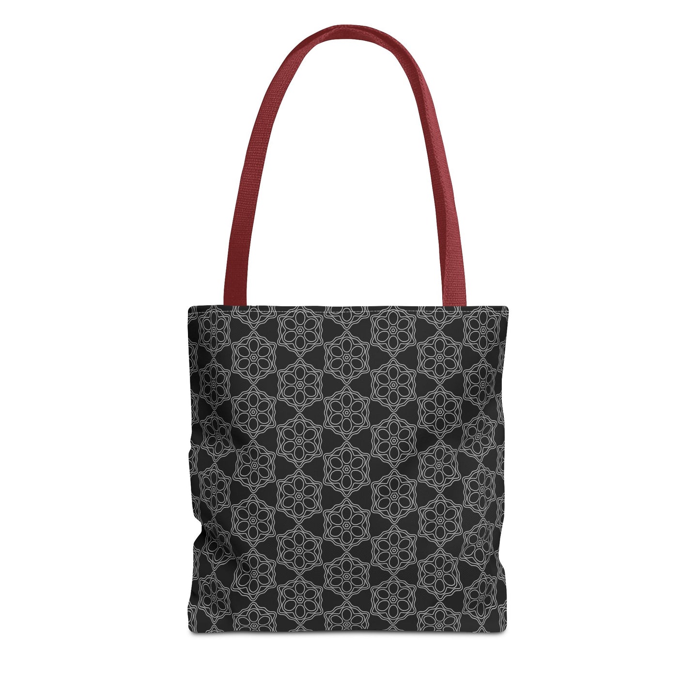 Chic Monochrome Tote Bag, Stylish Shopping, Travel, Everyday Use, Gift, Minimalist Decor