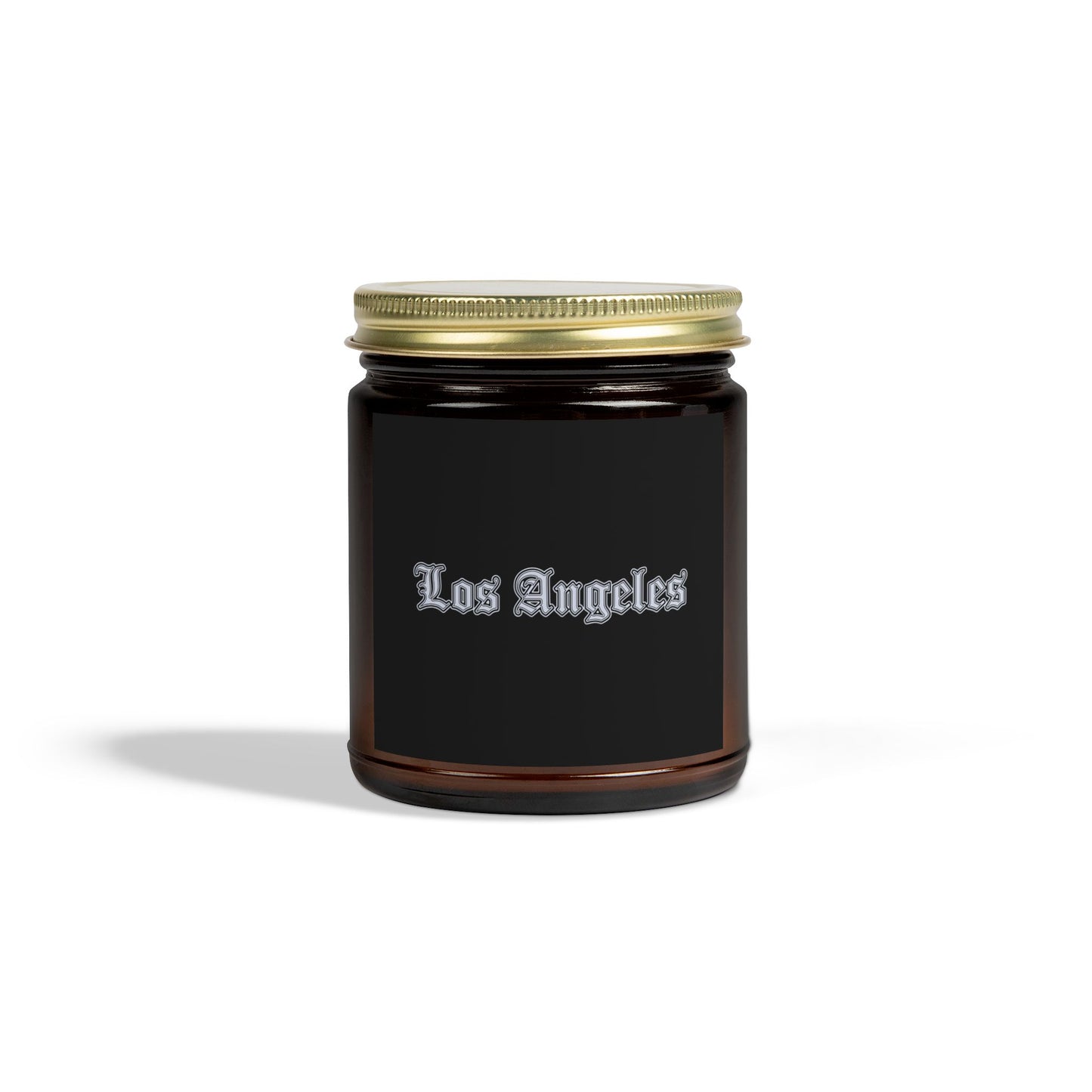 Los Angeles Scented Candles - Coconut Apricot Wax, Relaxing Home Decor, Gifts for Her, Aromatherapy, Birthday Present, Candle Lover - Silver Edition