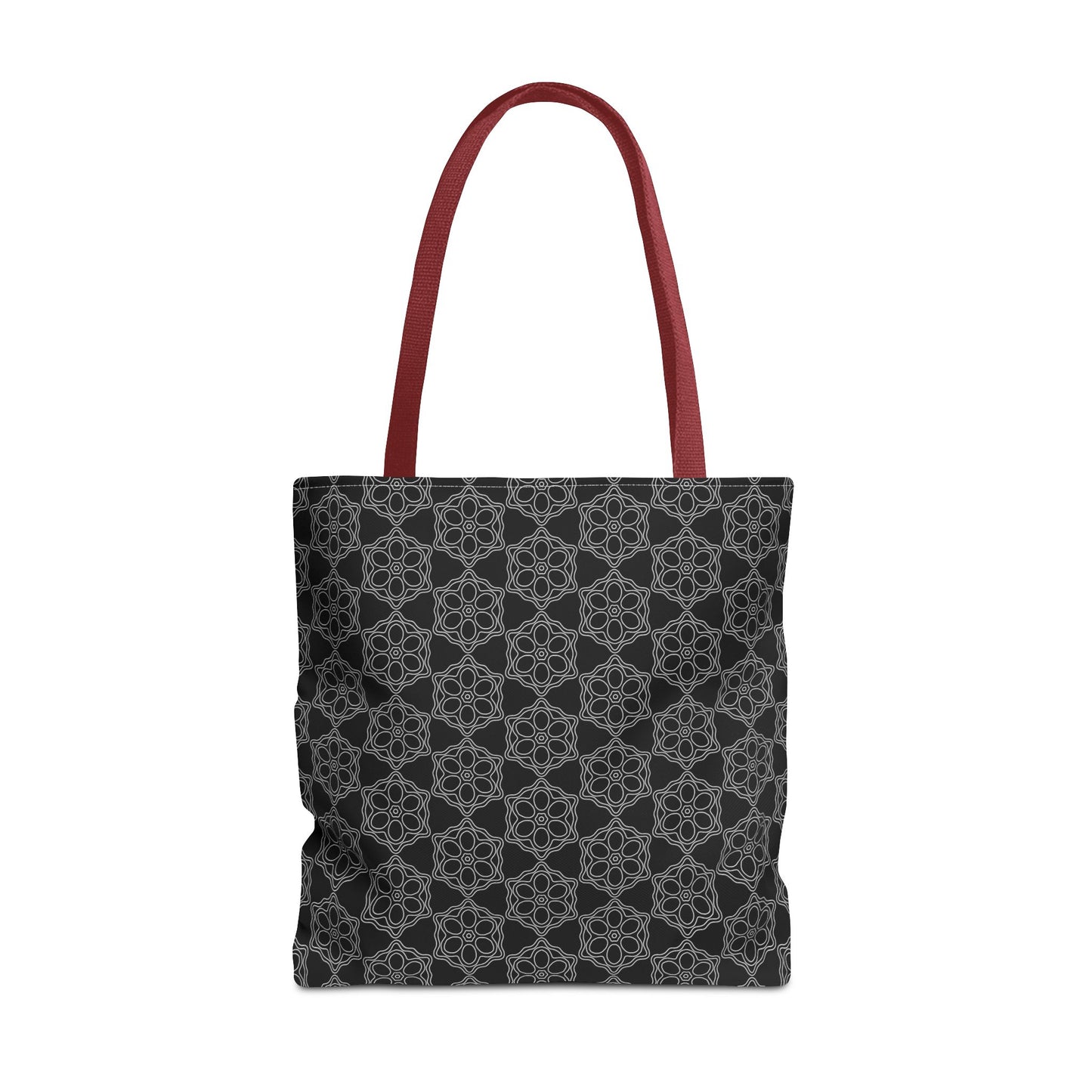 Chic Monochrome Tote Bag, Stylish Shopping, Travel, Everyday Use, Gift, Minimalist Decor