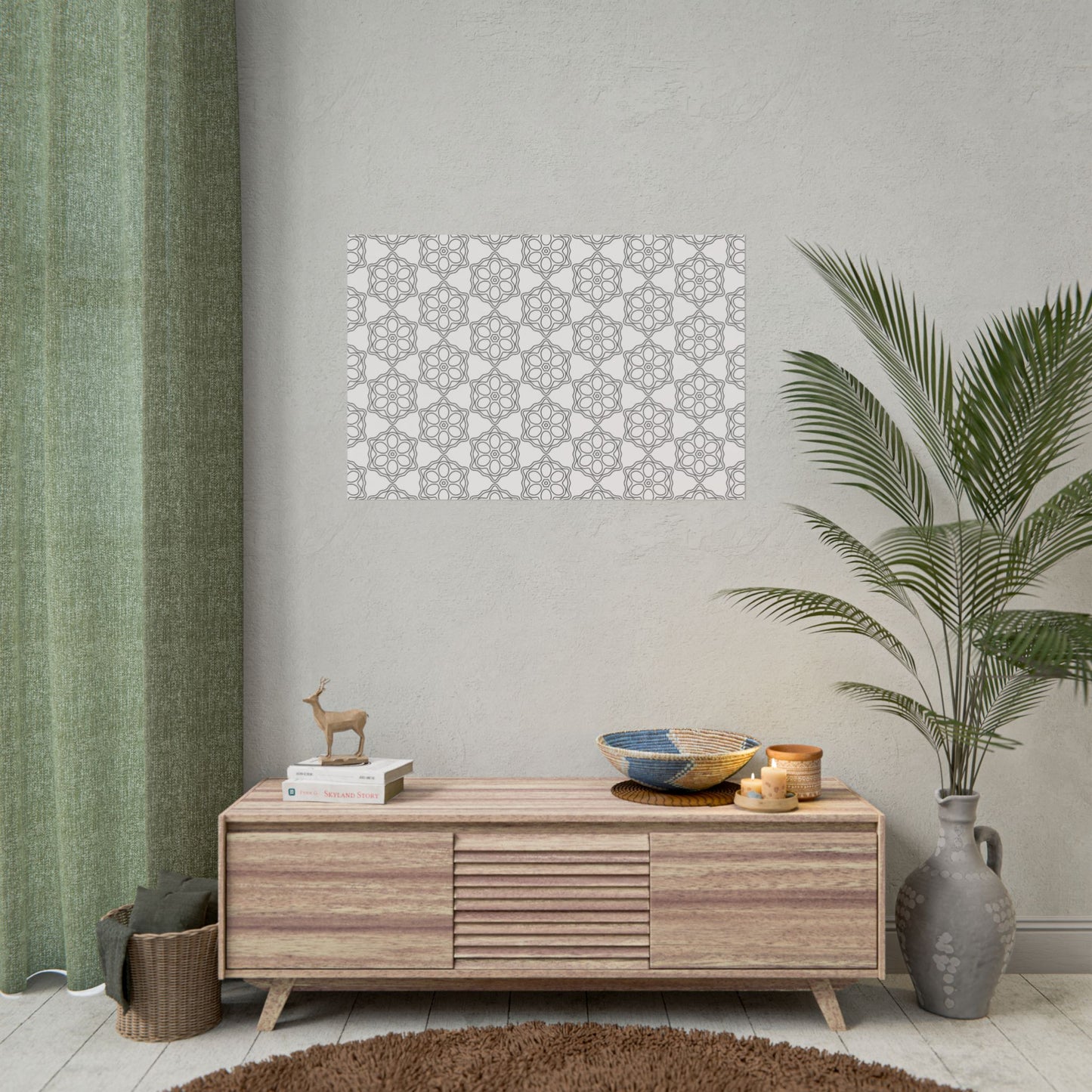 Stylish Geometric Rolled Posters for Modern Decor, Wall Art, Home Decoration, Gift Ideas, Minimalist Art, Office Decor