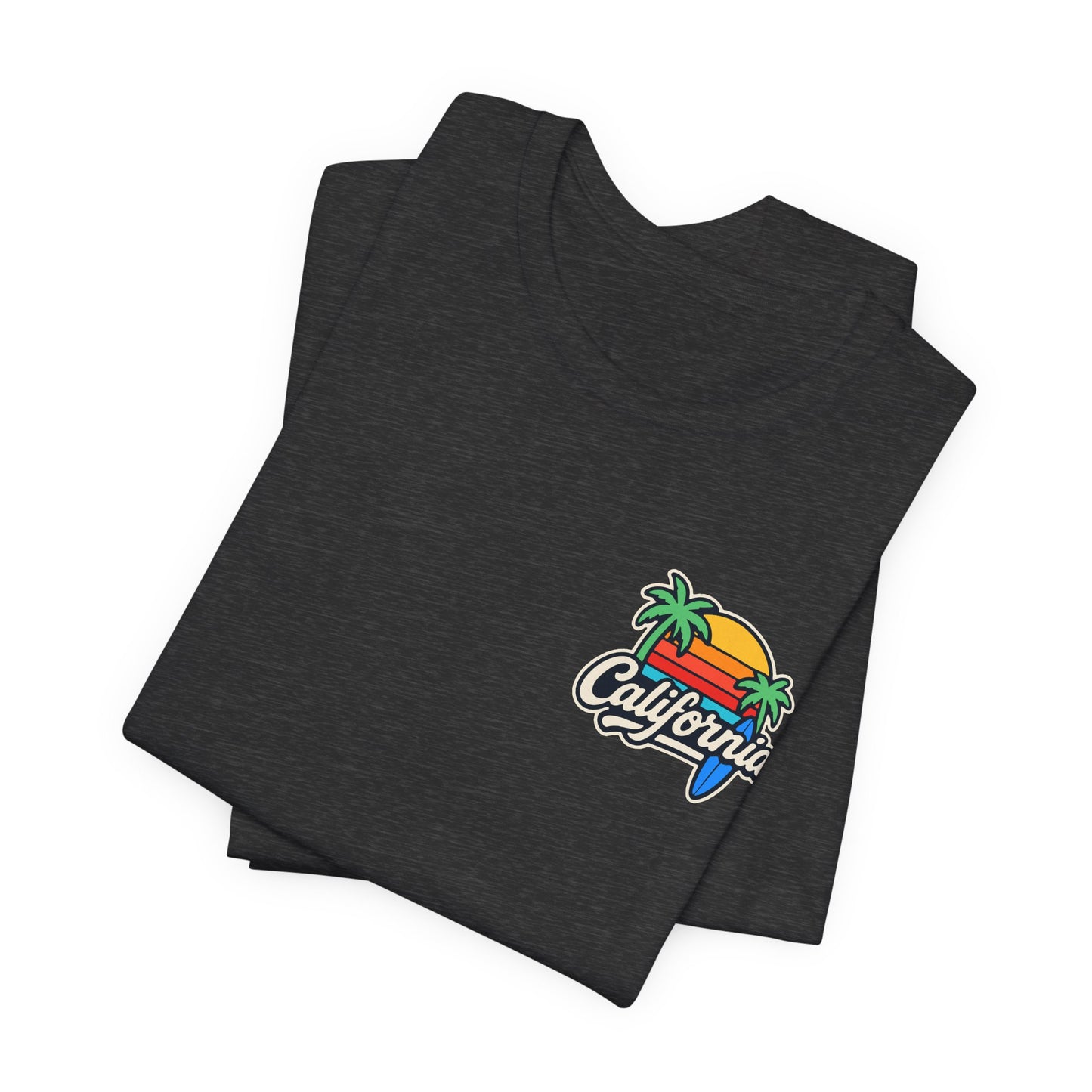California Vibes Unisex Tee | Vintage Graphic T-Shirt Perfect for Summer, Beach, Travel, Casual Wear, Gift Idea