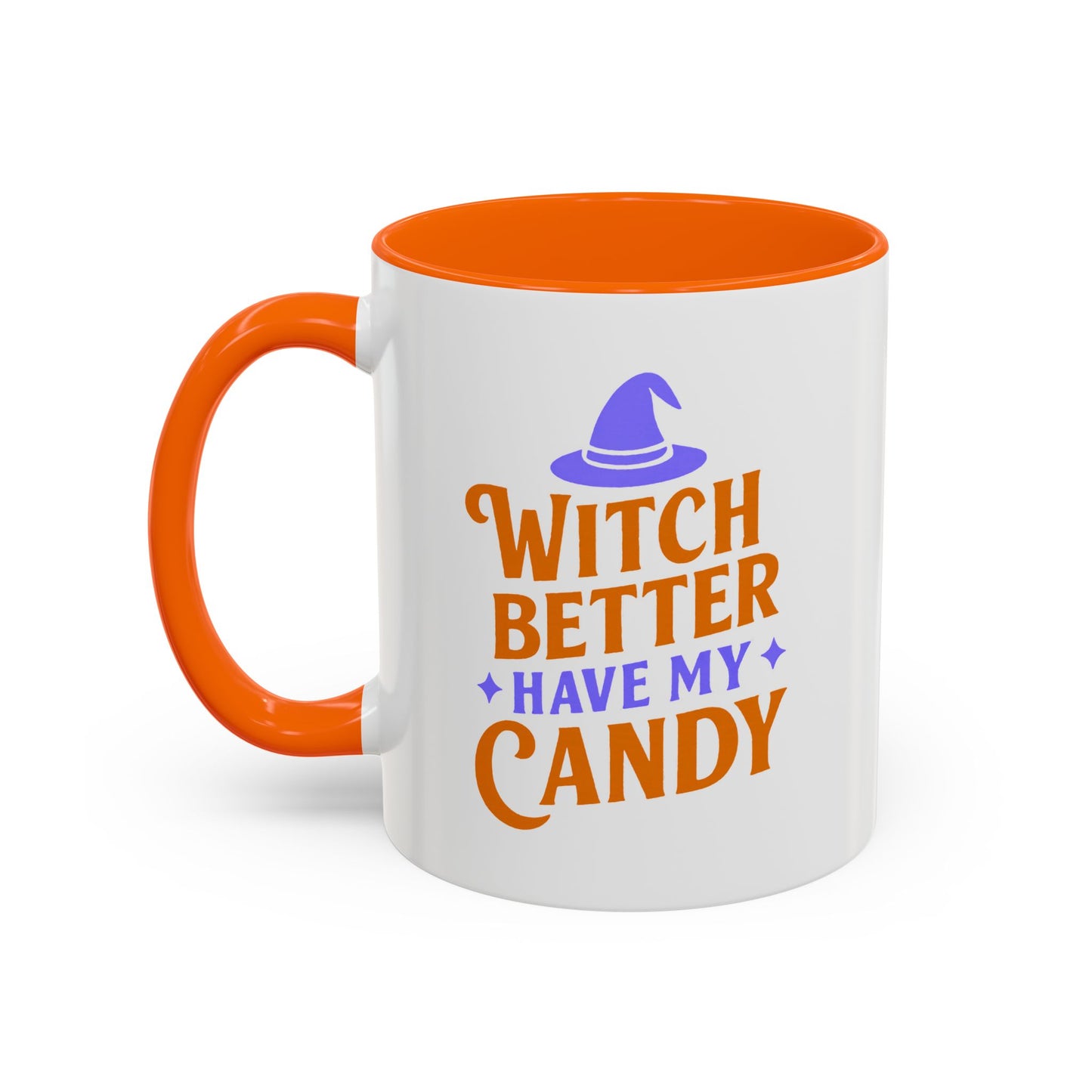Witch-Themed Coffee Mug, Halloween decor, Gift for witches, Candy lover's mug, Spooky season drinkware, 11oz, 15oz options