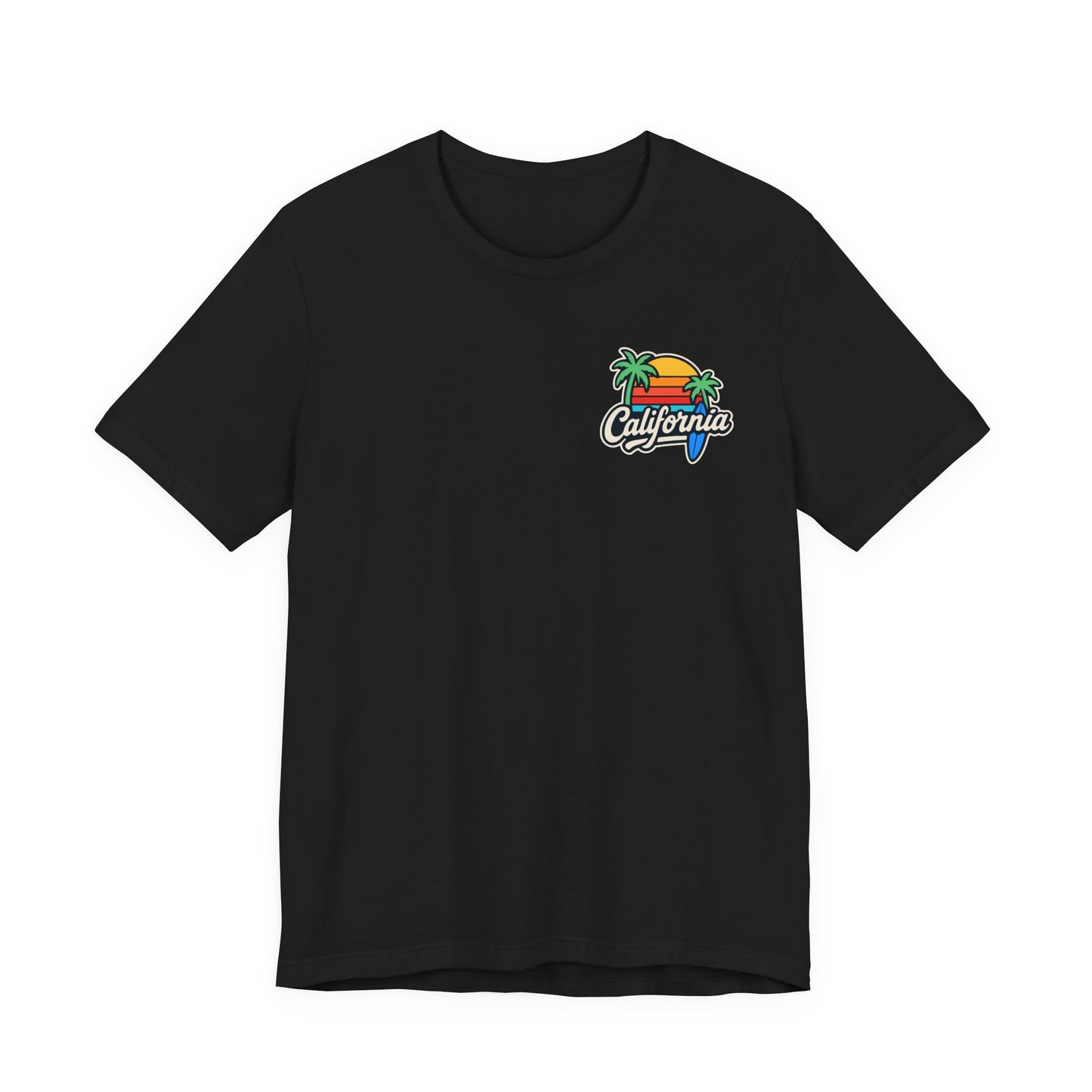 California Vibes Unisex Tee | Vintage Graphic T-Shirt Perfect for Summer, Beach, Travel, Casual Wear, Gift Idea