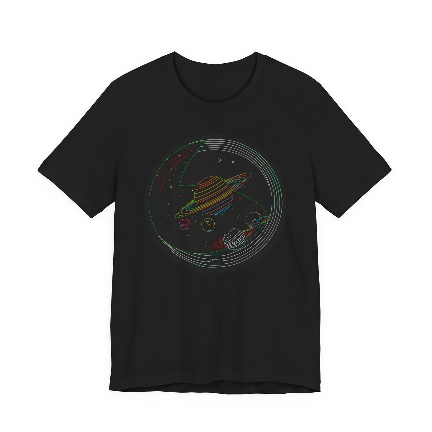 Cosmic Adventure Tee, Stellar Graphic Shirt, Galaxy T-Shirt, Space Lover's Apparel, Unisex Short Sleeve Tee, Cosmic Gift
