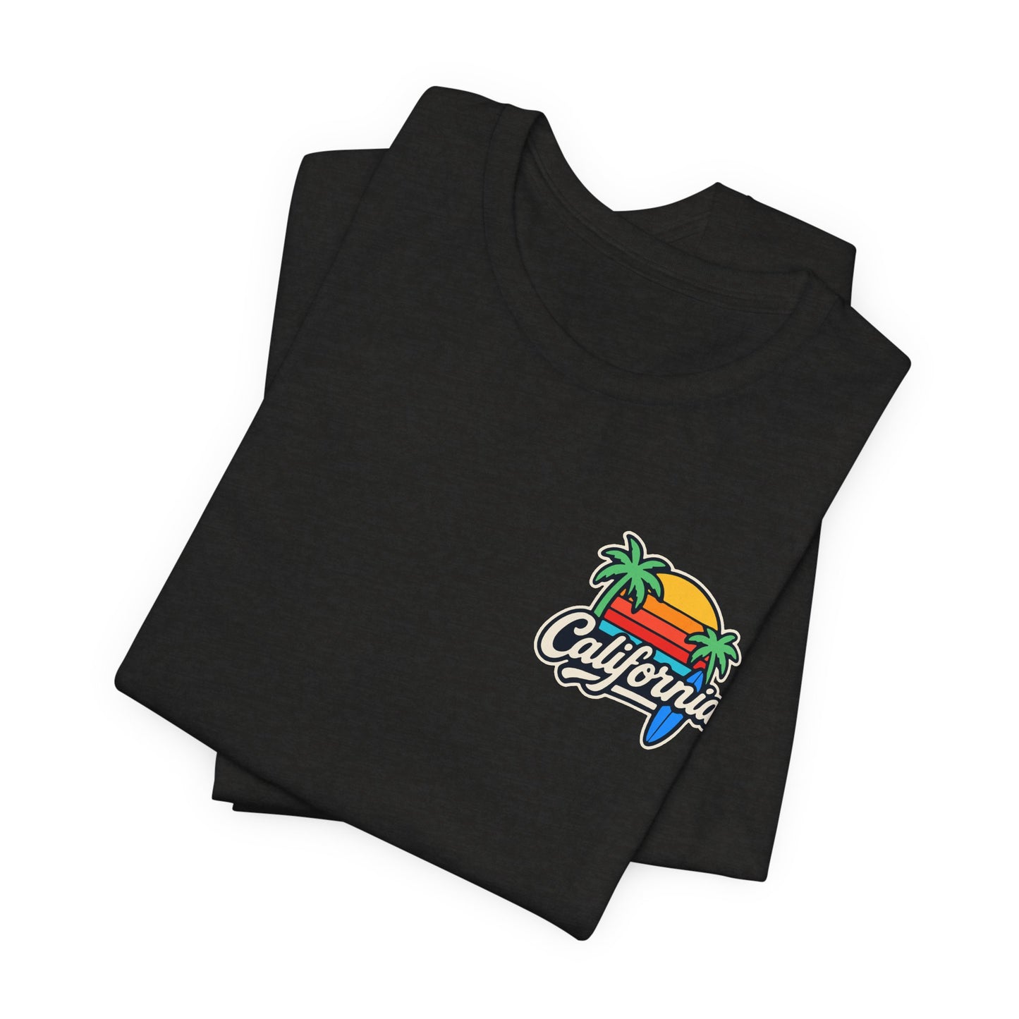 California Vibes Unisex Tee | Vintage Graphic T-Shirt Perfect for Summer, Beach, Travel, Casual Wear, Gift Idea