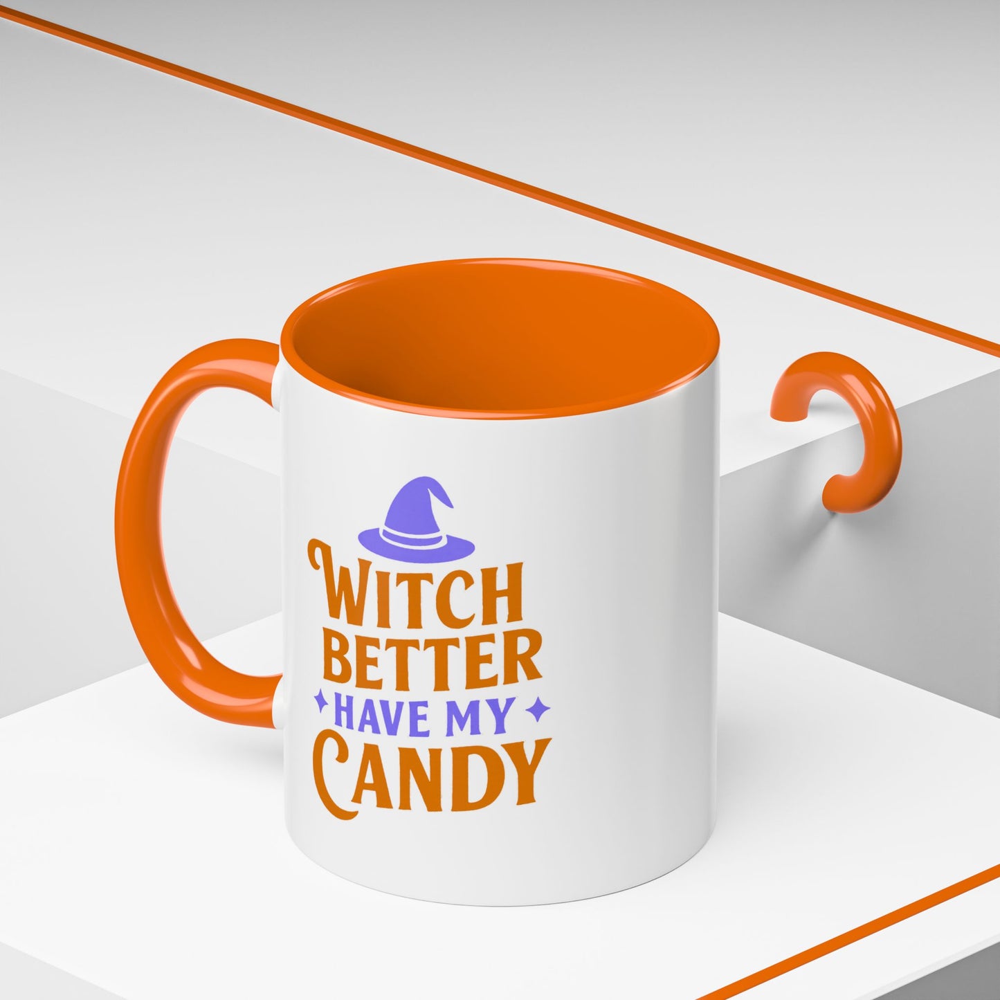 Witch-Themed Coffee Mug, Halloween decor, Gift for witches, Candy lover's mug, Spooky season drinkware, 11oz, 15oz options
