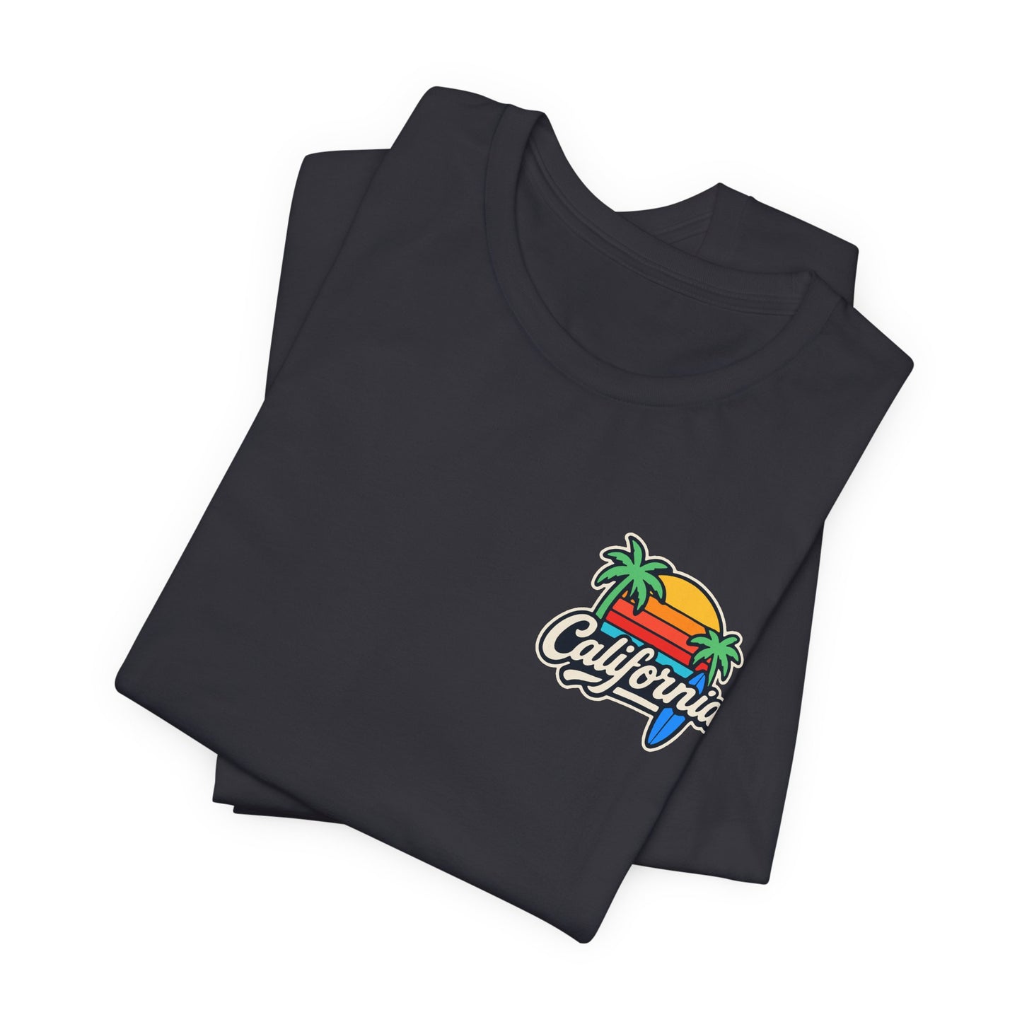 California Vibes Unisex Tee | Vintage Graphic T-Shirt Perfect for Summer, Beach, Travel, Casual Wear, Gift Idea