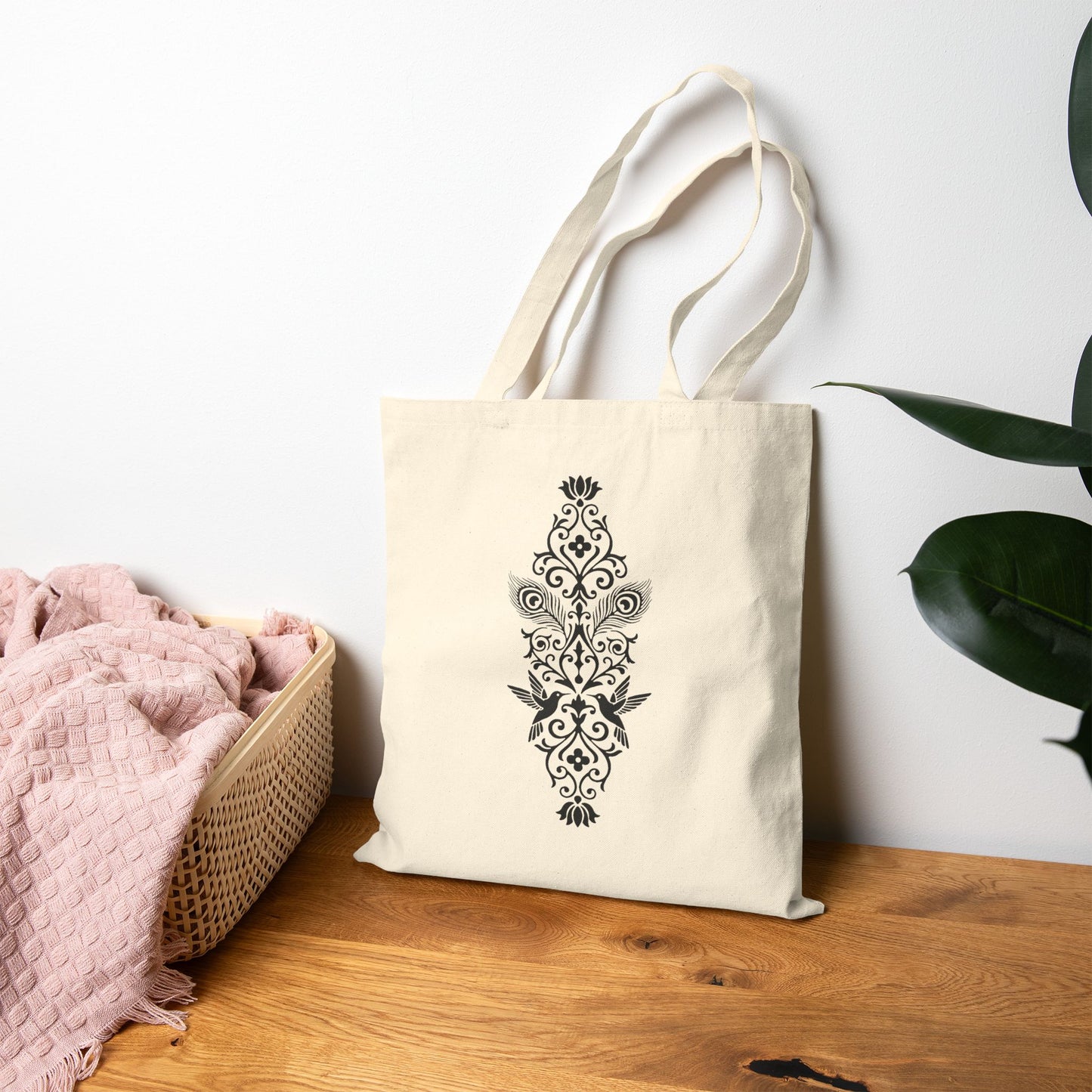 Hummingbird Soulmates - Canvas Tote Bag