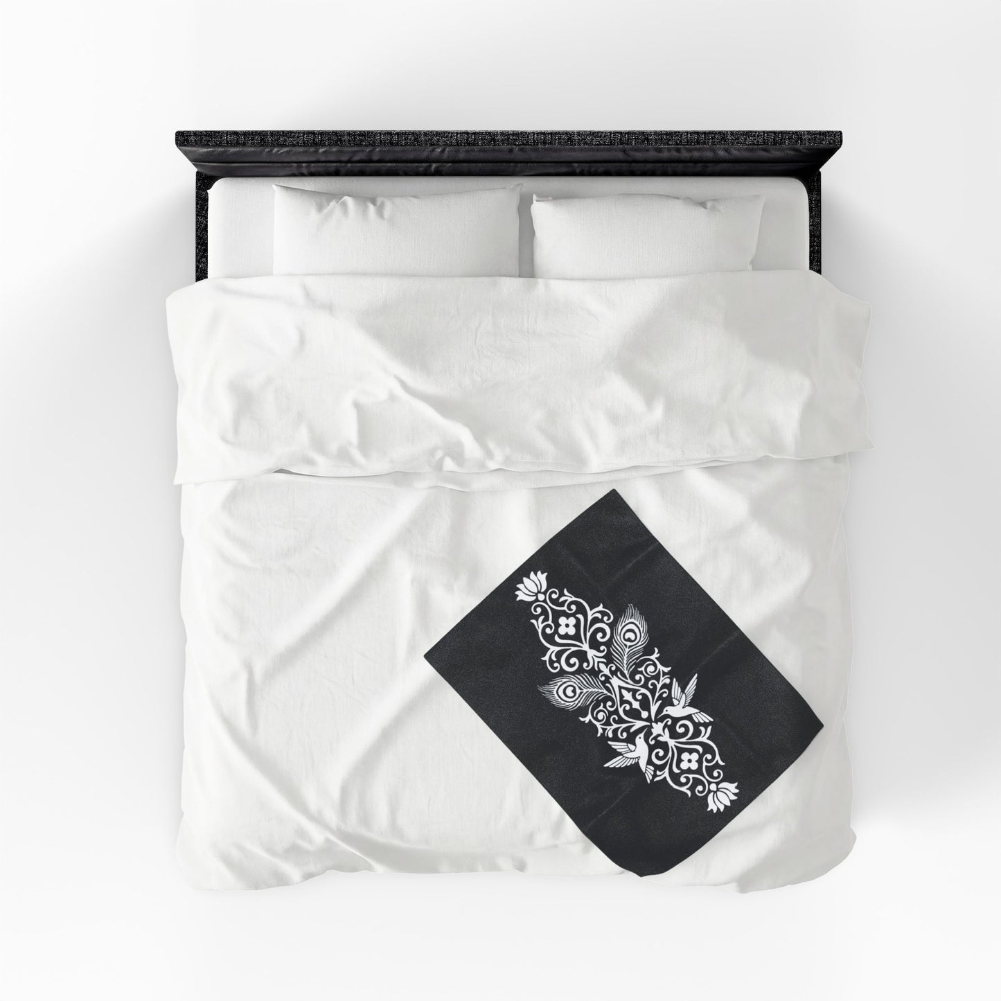 Hummingbird Soulmates - Plush Blanket