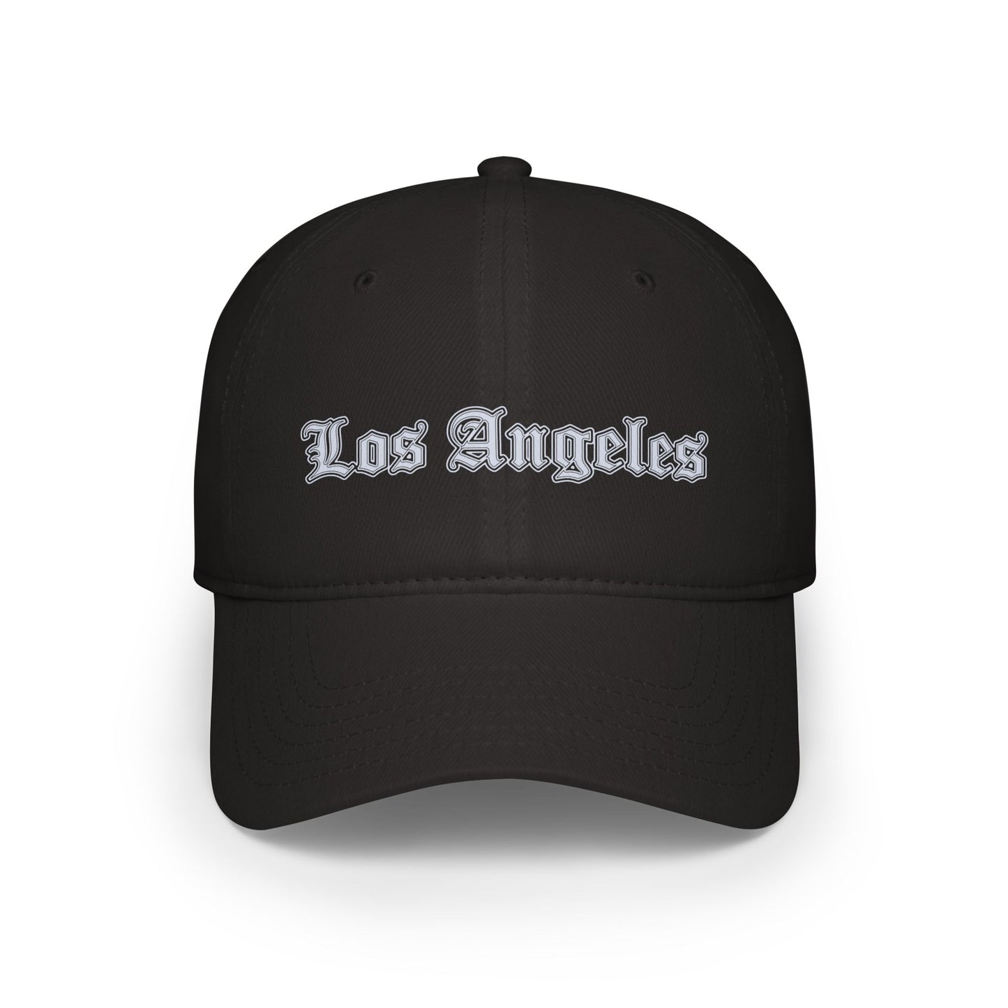 Stylish Los Angeles Low Profile Baseball Cap, Casual Cap, Gift for Him/Her, Summer Accessories, Trendy Headwear - Silver Edition
