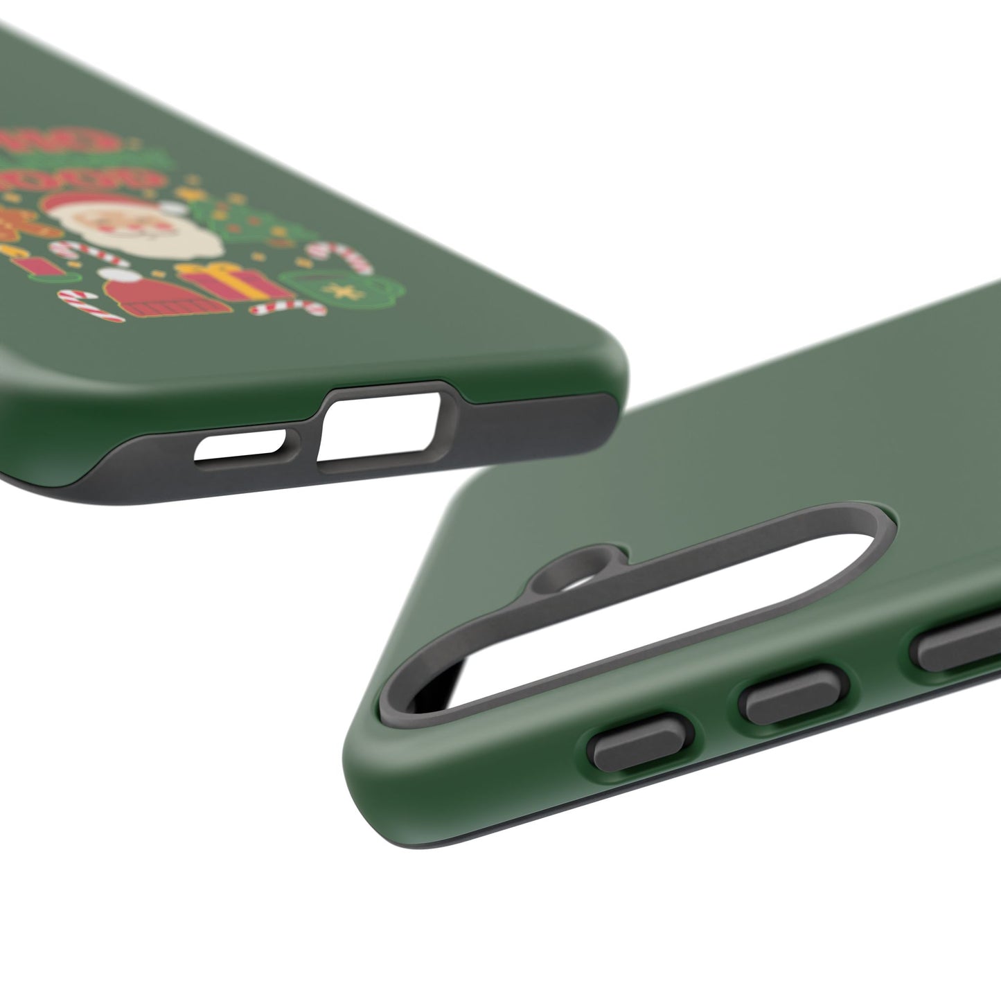 Christmas Phone Case, Ho Ho Ho-liday Mood, Festive Phone Cover, Santa Christmas Accessory, Holiday Gift, Winter Vibes
