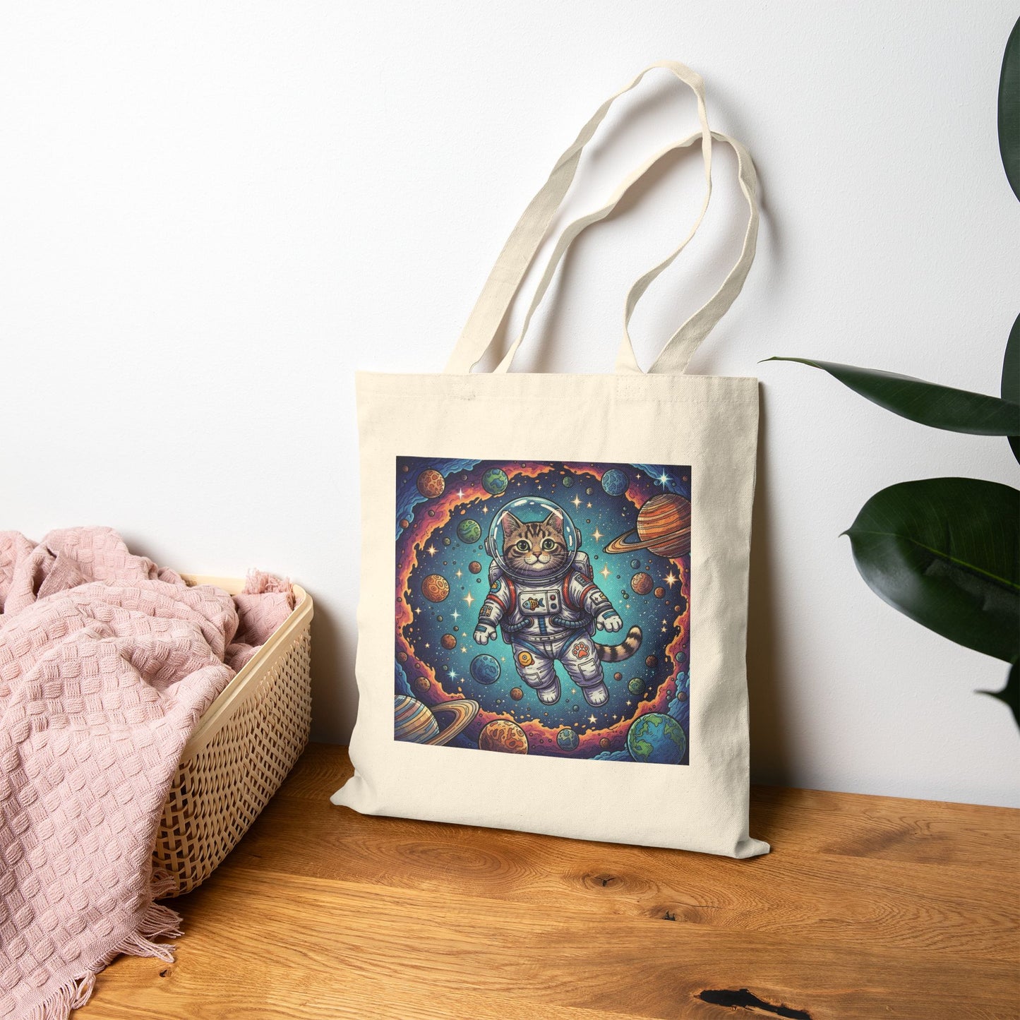 Astronaut Cat - Tote Bag