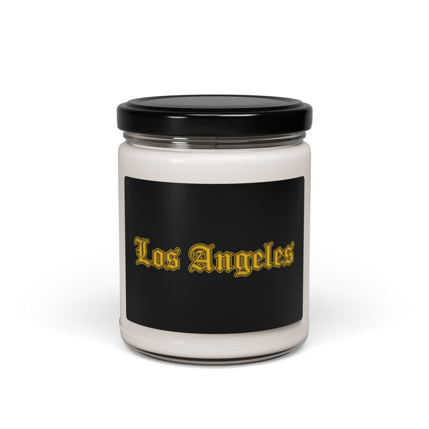Los Angeles Scented Soy Candle, Aromatherapy, Home Decor, Gift, Candle for Relaxation - Golden Edition