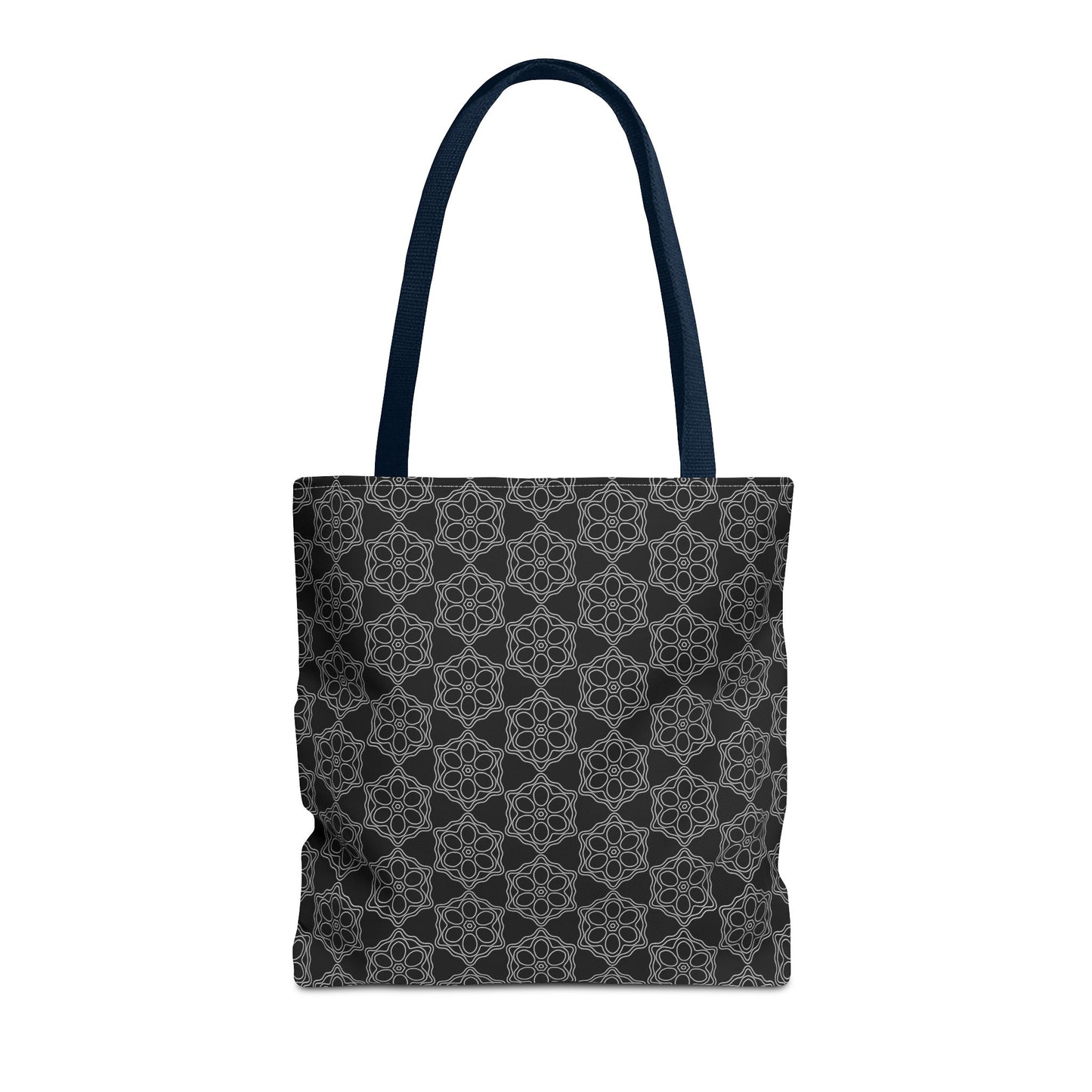 Chic Monochrome Tote Bag, Stylish Shopping, Travel, Everyday Use, Gift, Minimalist Decor