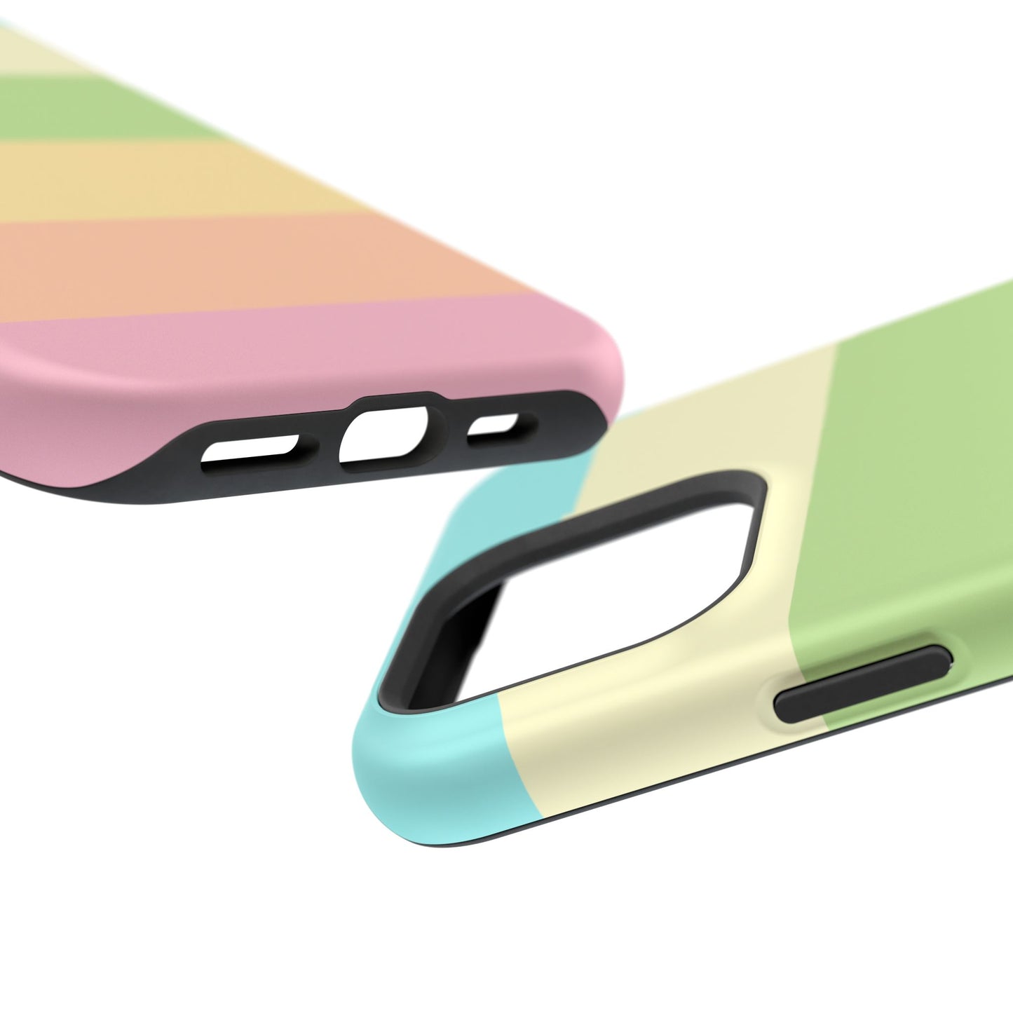 Pastel Stripes - Magnetic Phone Cover