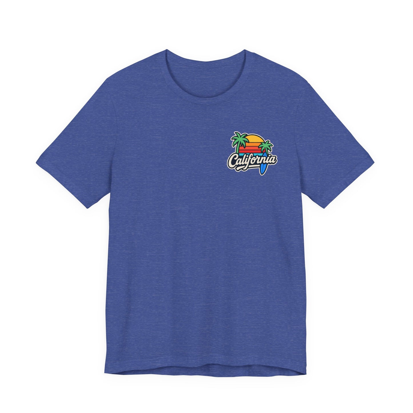 California Vibes Unisex Tee | Vintage Graphic T-Shirt Perfect for Summer, Beach, Travel, Casual Wear, Gift Idea