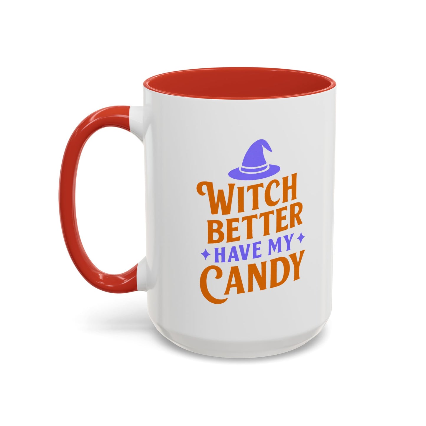 Witch-Themed Coffee Mug, Halloween decor, Gift for witches, Candy lover's mug, Spooky season drinkware, 11oz, 15oz options