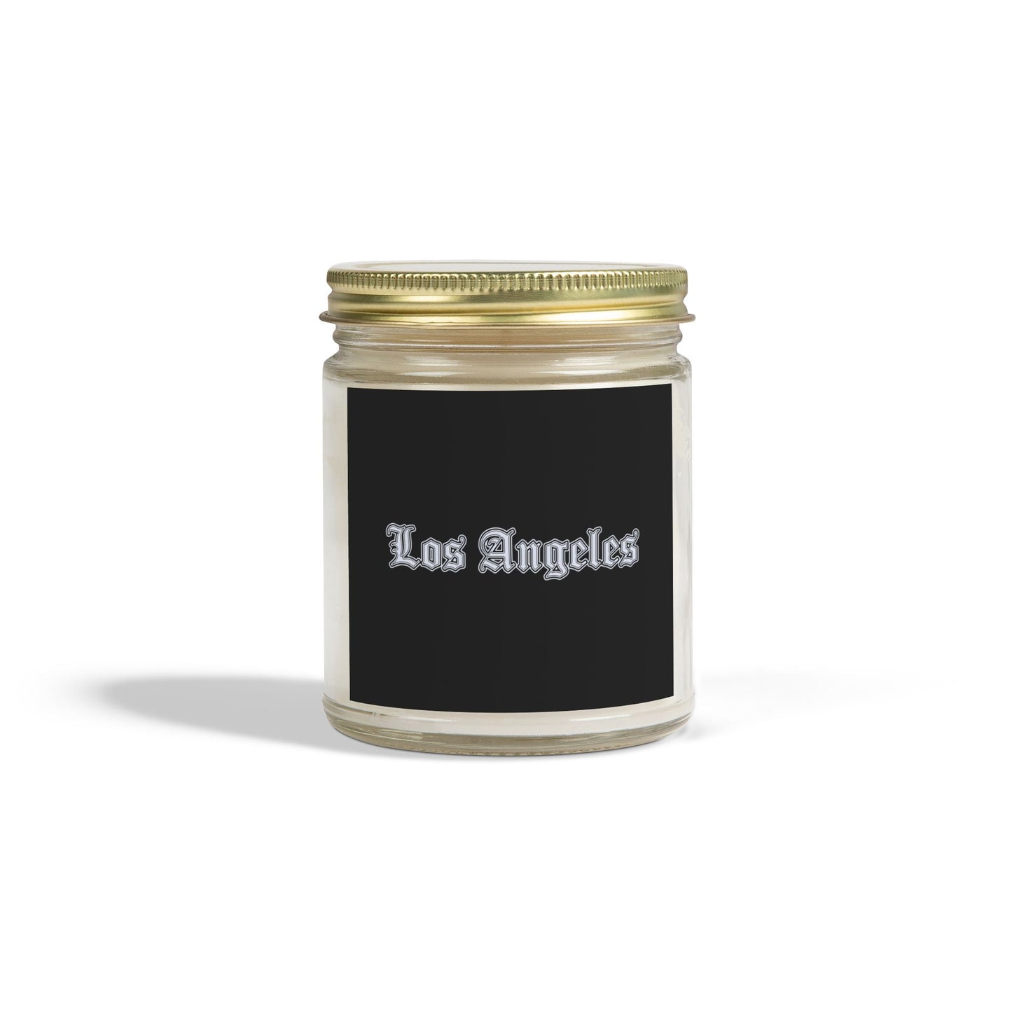 Los Angeles Scented Candles - Coconut Apricot Wax, Relaxing Home Decor, Gifts for Her, Aromatherapy, Birthday Present, Candle Lover - Silver Edition