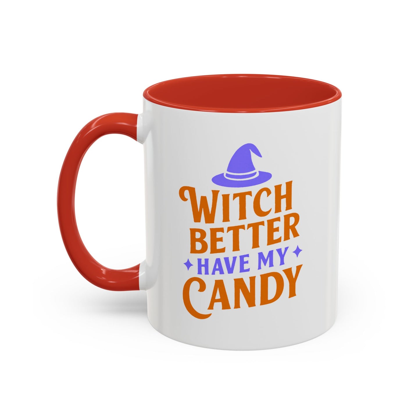 Witch-Themed Coffee Mug, Halloween decor, Gift for witches, Candy lover's mug, Spooky season drinkware, 11oz, 15oz options