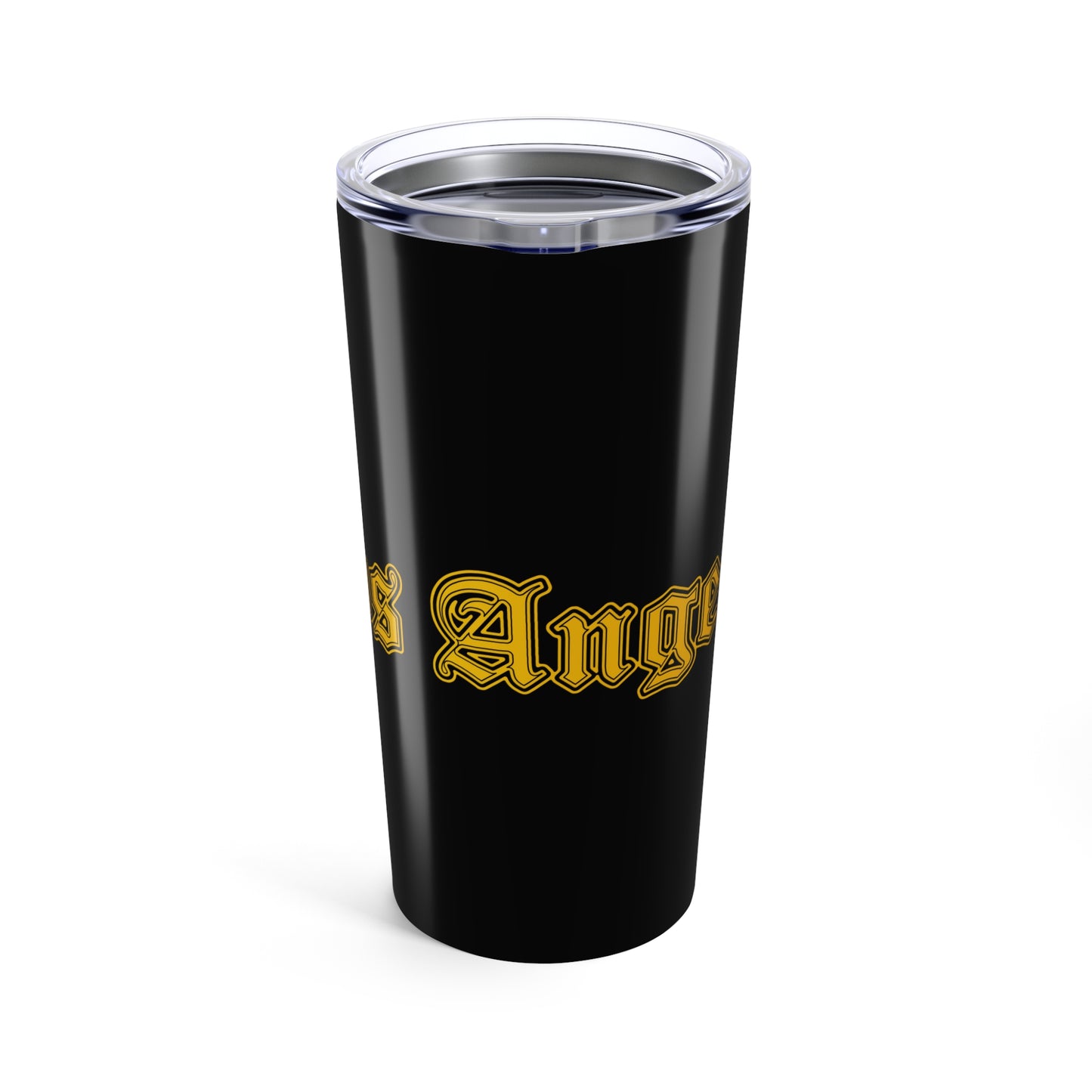Los Angeles Stainless Steel Travel Mug - Perfect for Coffee Lovers and Road Trips, Gift for Friends, Custom Insulated Cup - Golden Edition