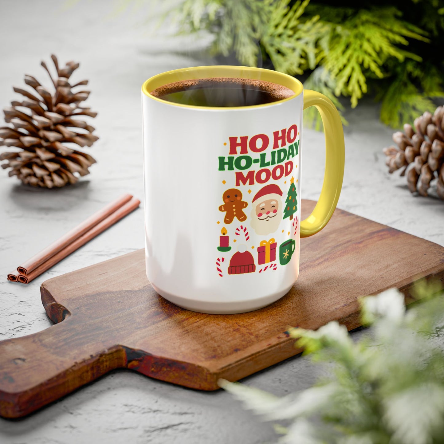 Holiday Cheer Mug Collection, Christmas Coffee Cups, Festive Drinkware, Cute Gift for Him/Her, Seasonal Mugs