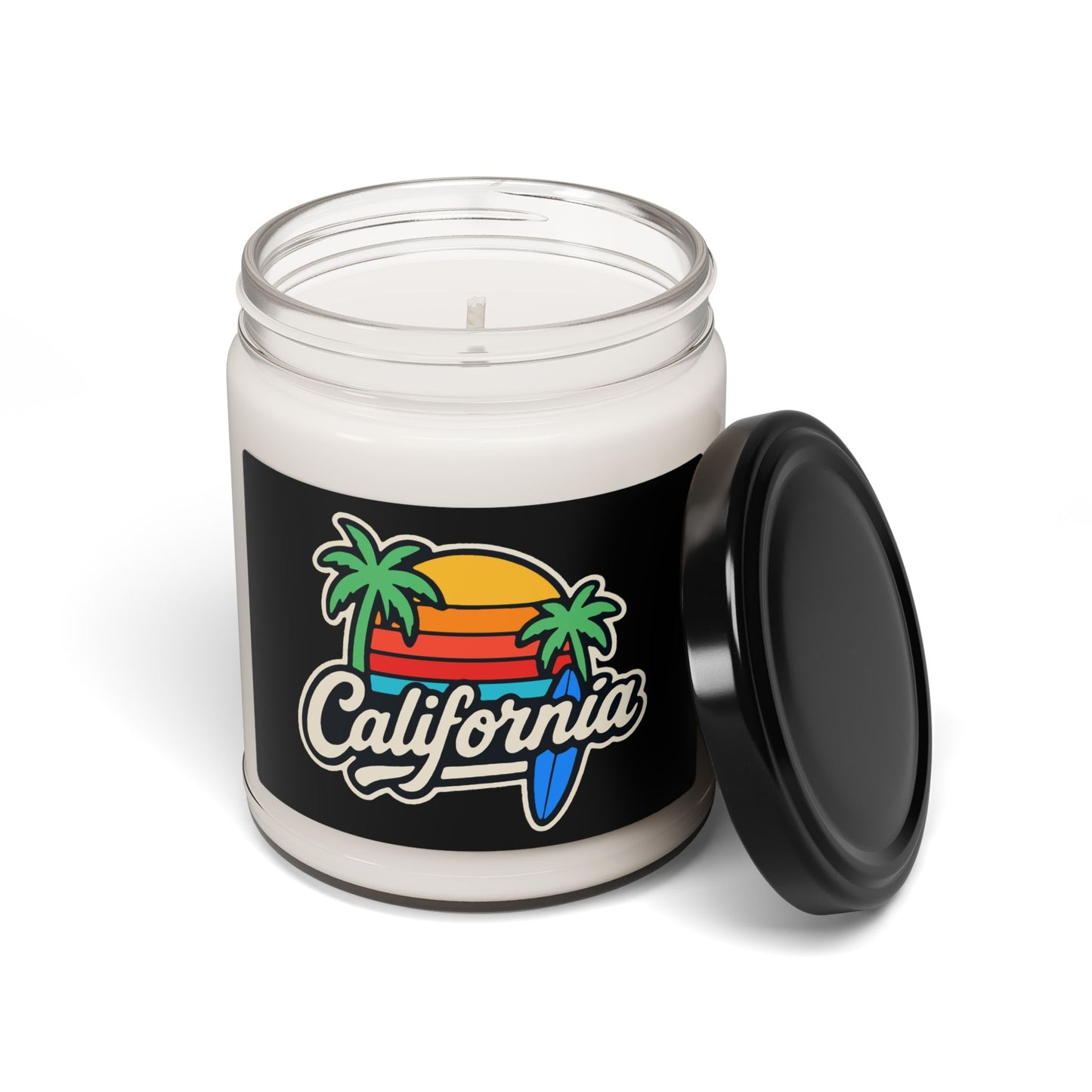California Dreamin' Scented Soy Candle, Aromatherapy, Relaxation, Gifts for Him/Her, Home Decor, Beach Vibes, Summer