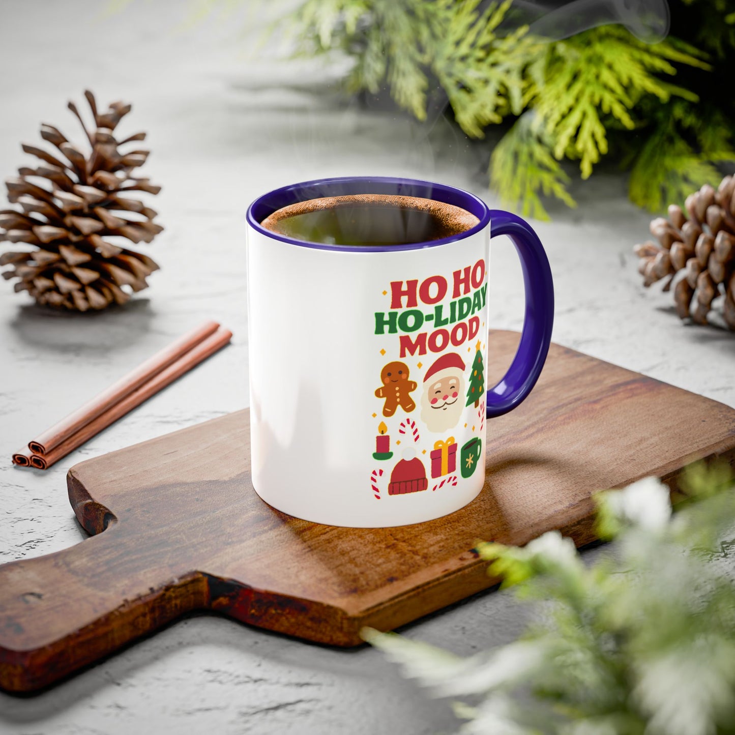 Holiday Cheer Mug Collection, Christmas Coffee Cups, Festive Drinkware, Cute Gift for Him/Her, Seasonal Mugs