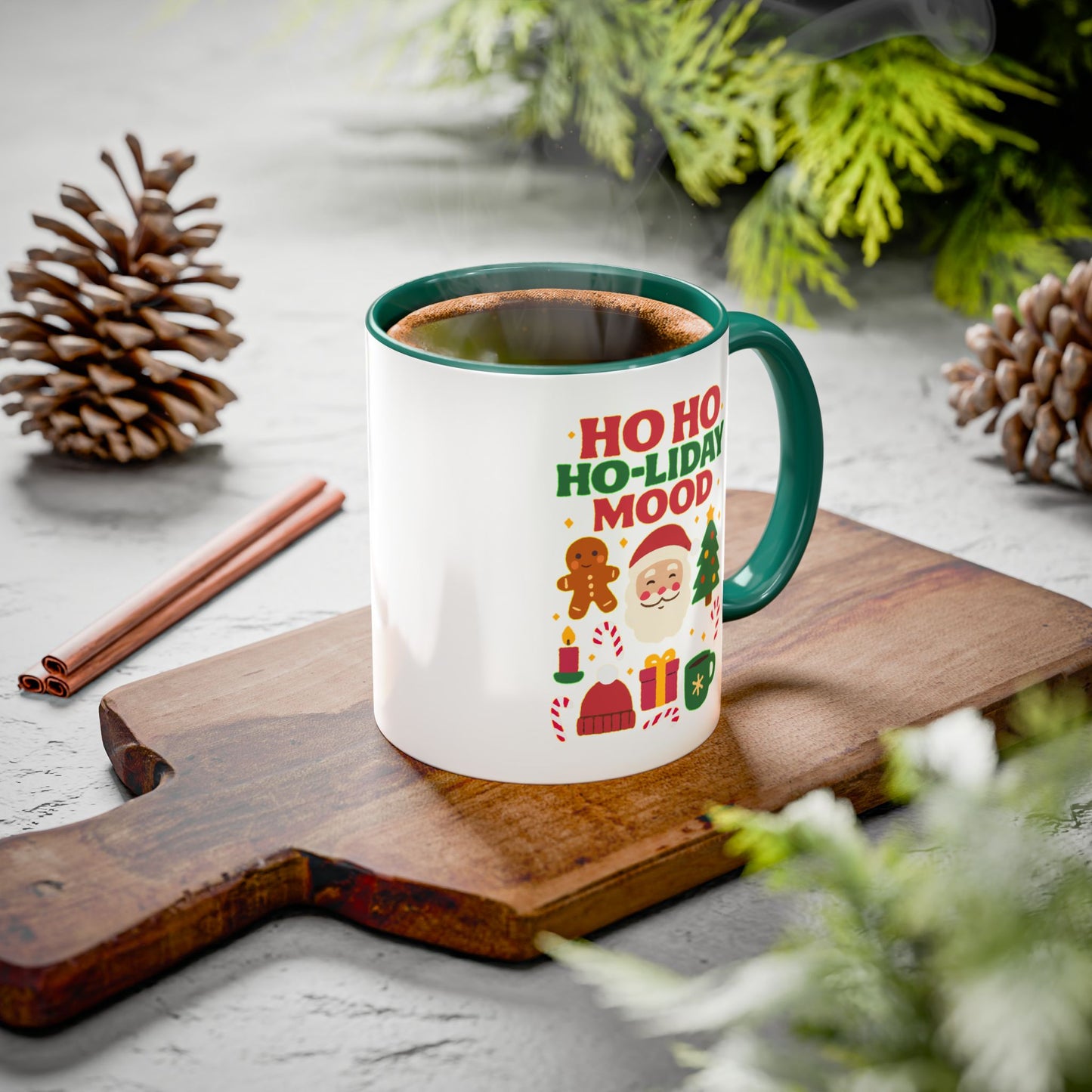 Holiday Cheer Mug Collection, Christmas Coffee Cups, Festive Drinkware, Cute Gift for Him/Her, Seasonal Mugs
