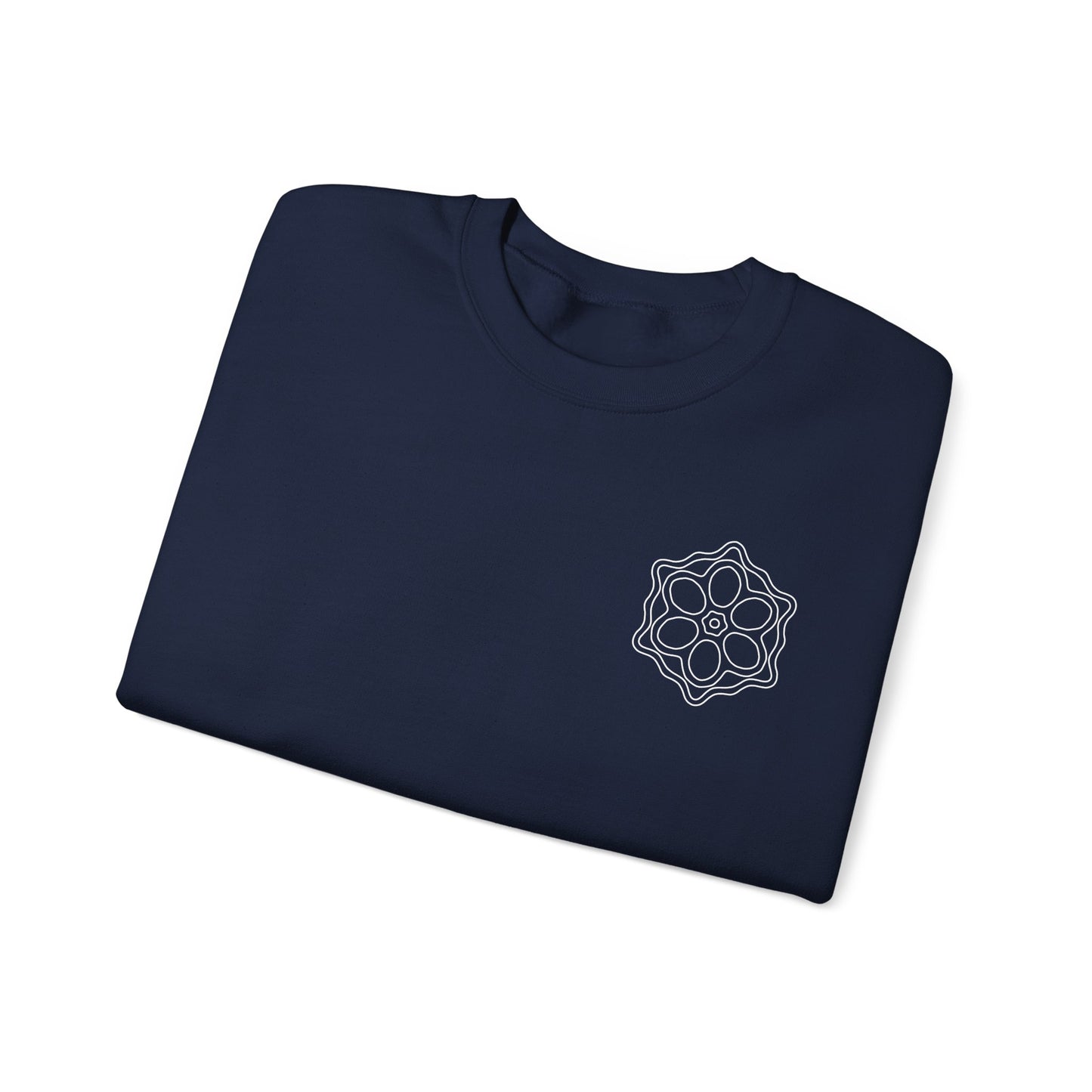 Geometric Pattern Sweatshirt, Cozy Unisex Crewneck, Perfect for Casual Wear, Gifts, and Layering