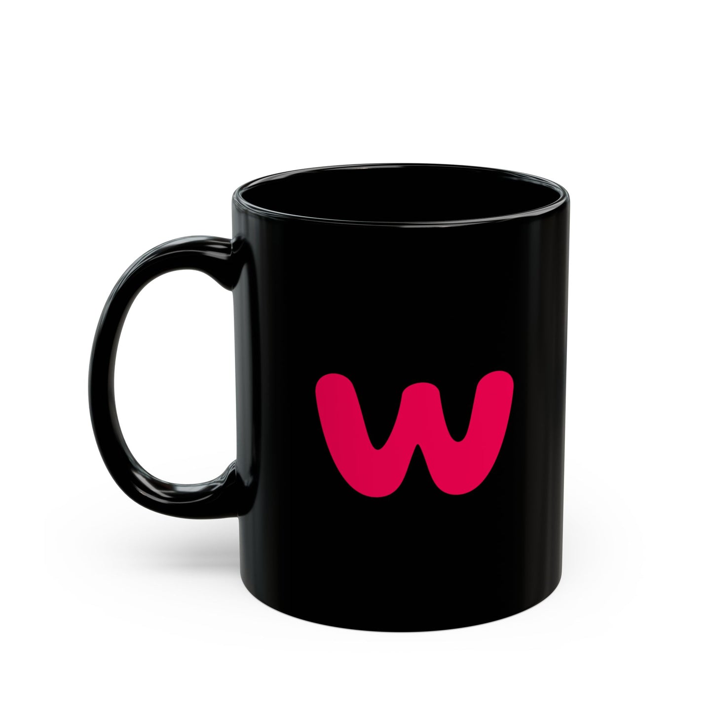 Wheefy | Fun Black Mug with "W" Logo - Perfect Gift for Coffee Lovers