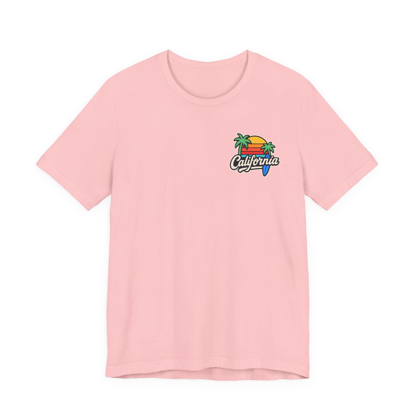 California Vibes Unisex Tee | Vintage Graphic T-Shirt Perfect for Summer, Beach, Travel, Casual Wear, Gift Idea