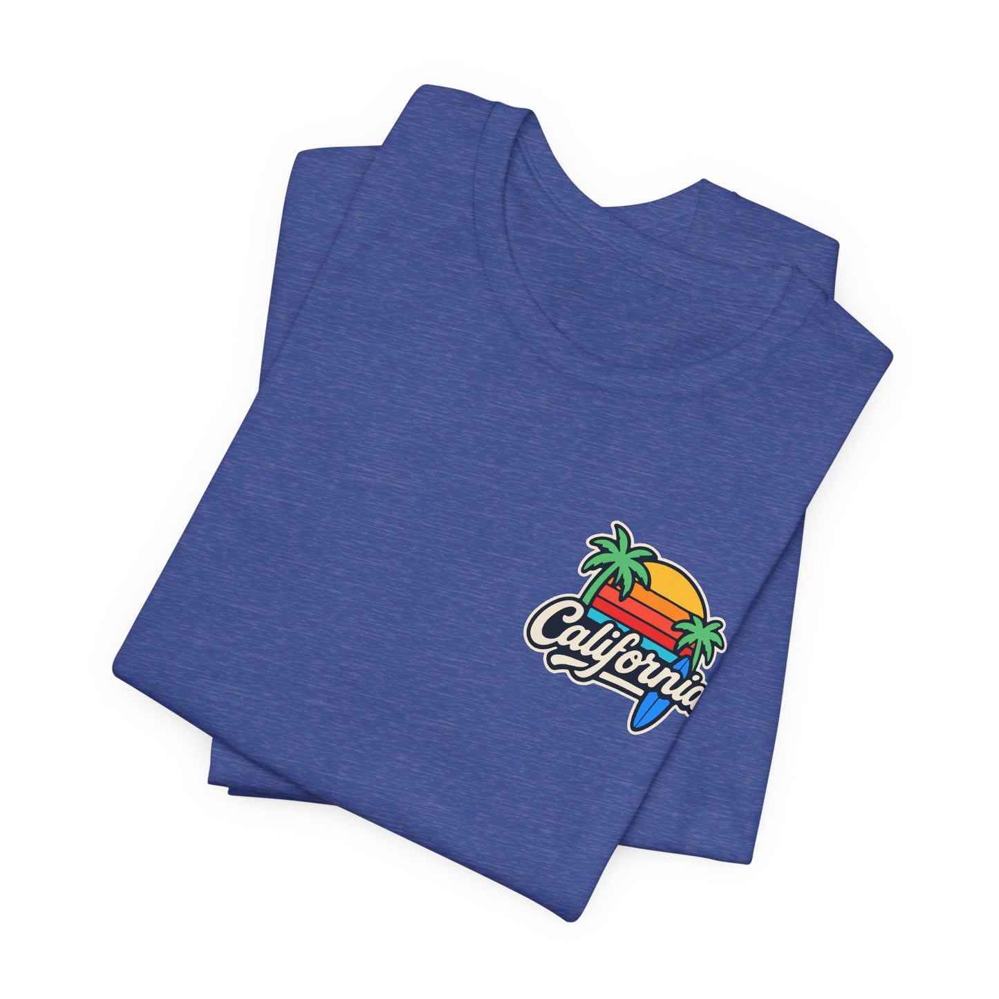 California Vibes Unisex Tee | Vintage Graphic T-Shirt Perfect for Summer, Beach, Travel, Casual Wear, Gift Idea