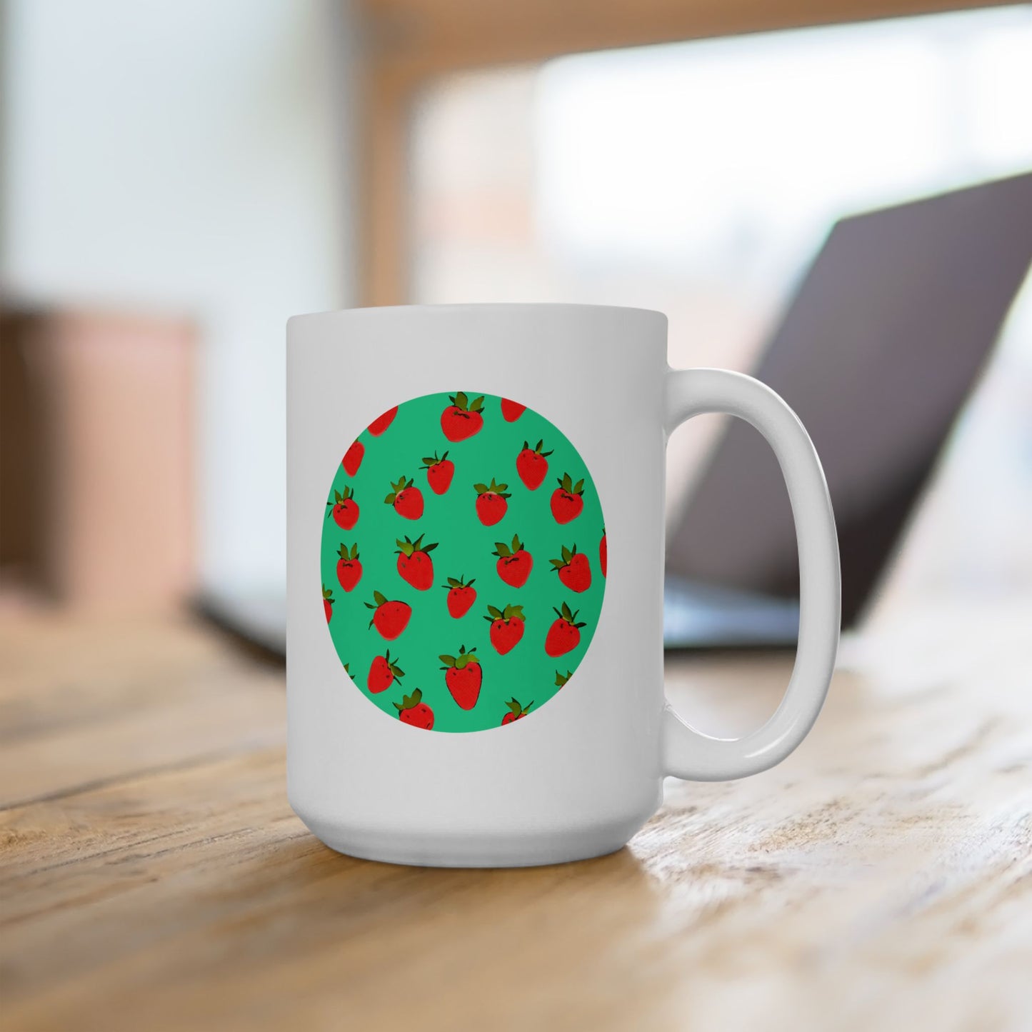 Strawberry Pattern - Mug