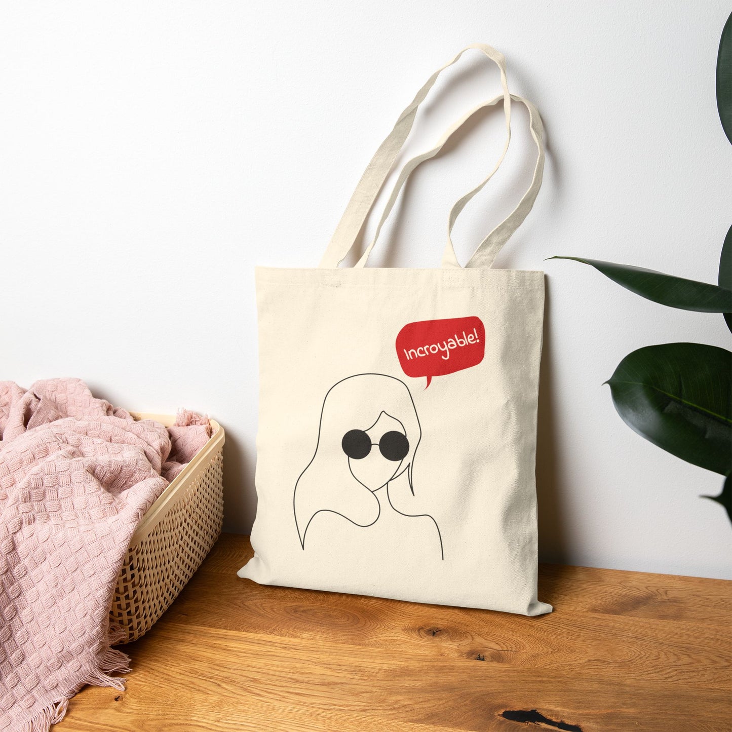 Incroyable Chic Girl - Tote Bag