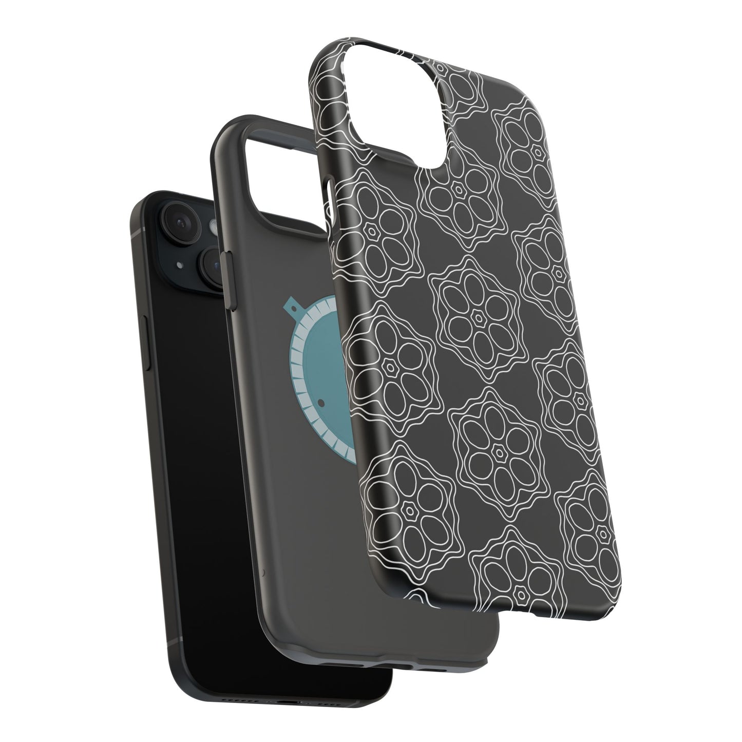 Geometric Sacred Flower - Magnetic Phone Case
