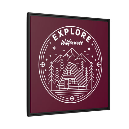 Explore Wilderness - Framed Canvas