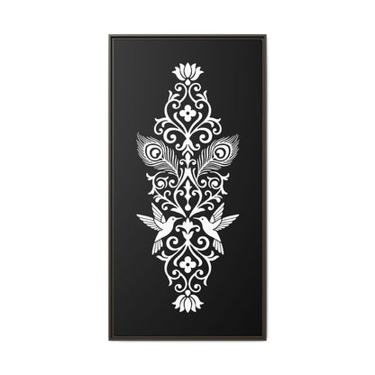 Hummingbird Soulmates - Framed Canvas