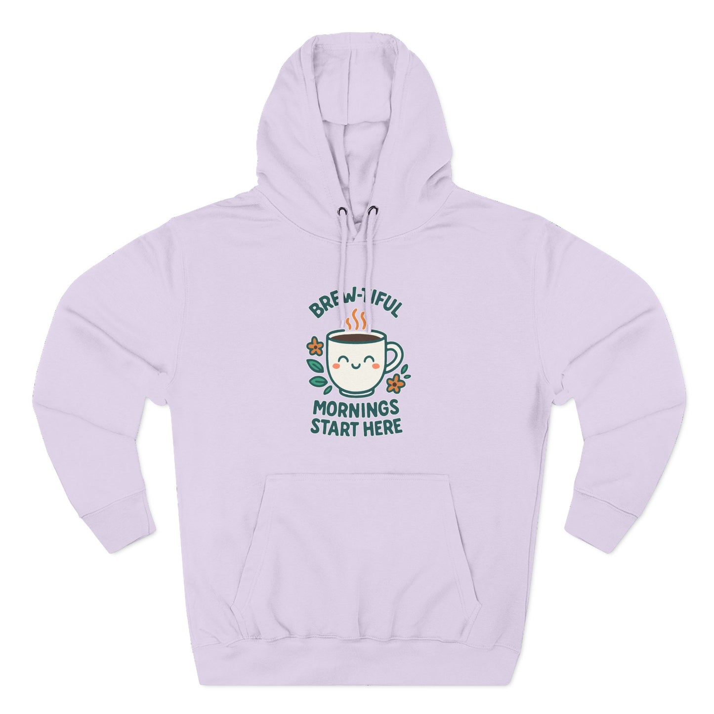Brew-tiful Mornings Start Here - Hoodie