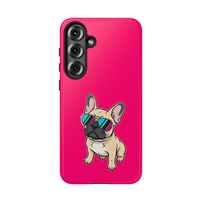French Bulldog with Sunglasses - Phone Case