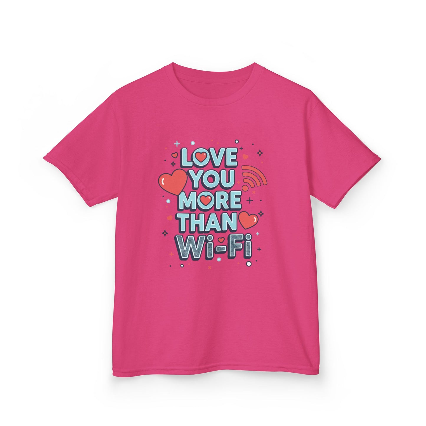Love You More Than Wi‑Fi - Kids Tee