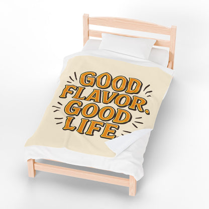 Good Flavor. Good Life. - Blanket