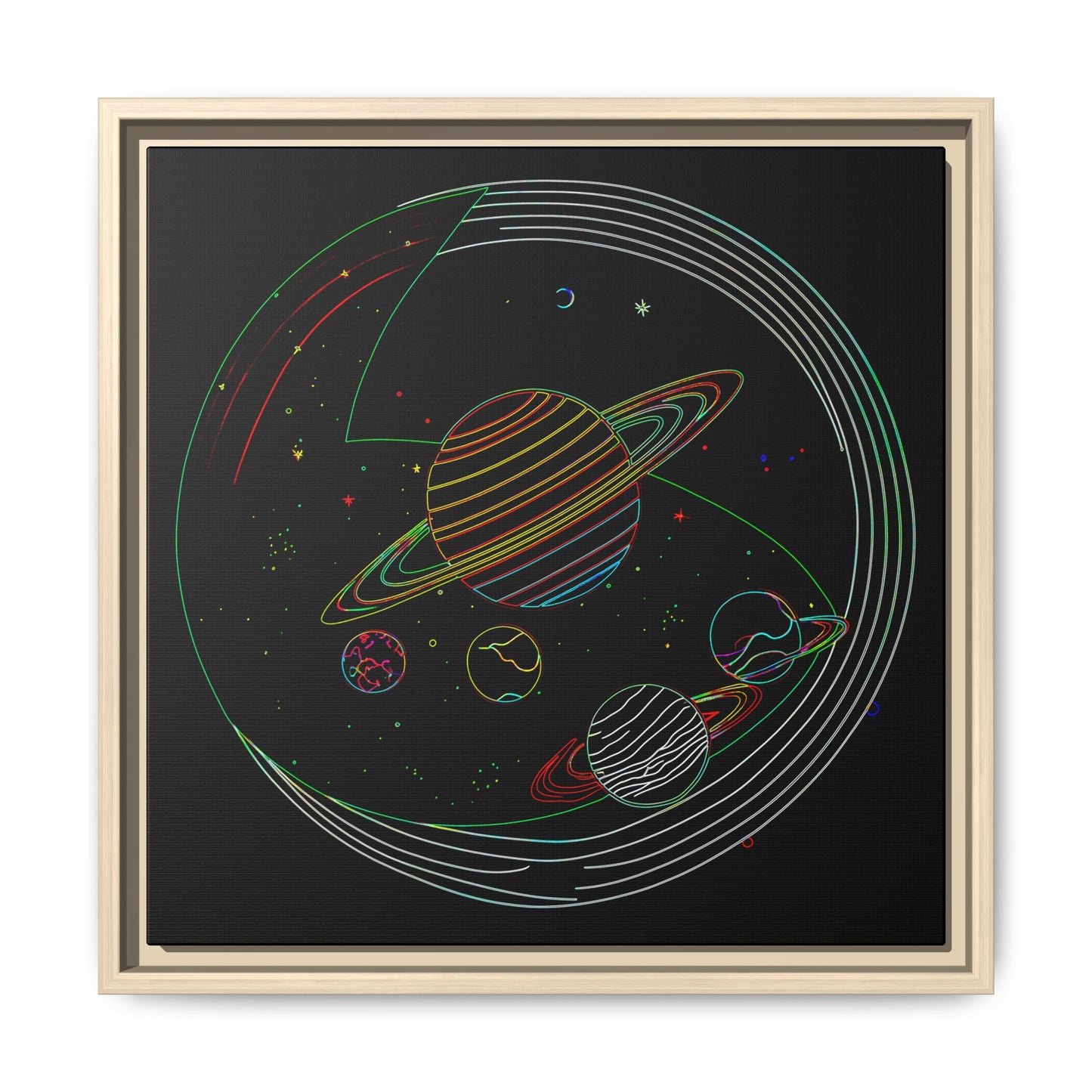 COSMOFX - Framed Canvas
