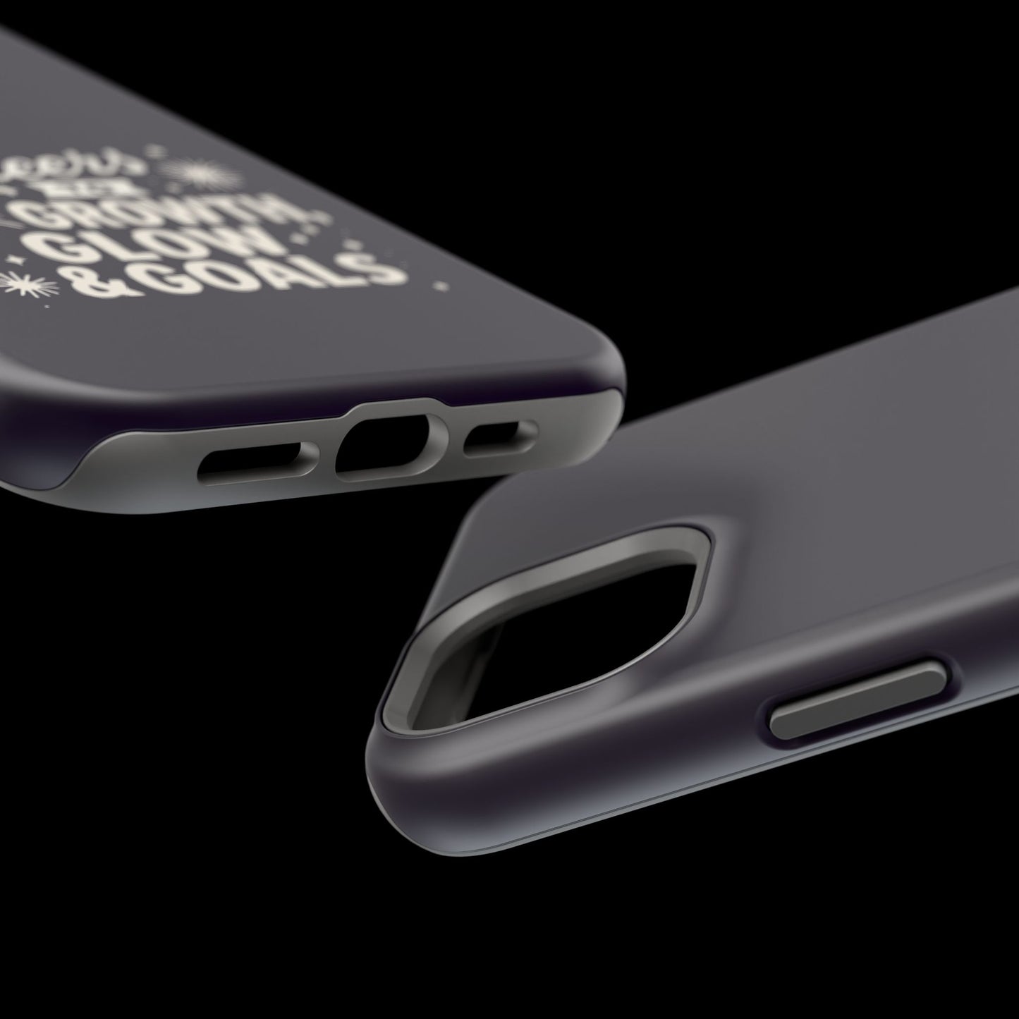 Cheers to Growth, Glow & Goals - Magnetic Phone Case