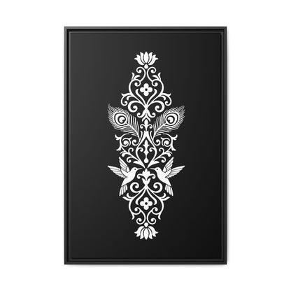 Hummingbird Soulmates - Framed Canvas