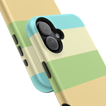 Pastel Stripes - Magnetic Phone Cover