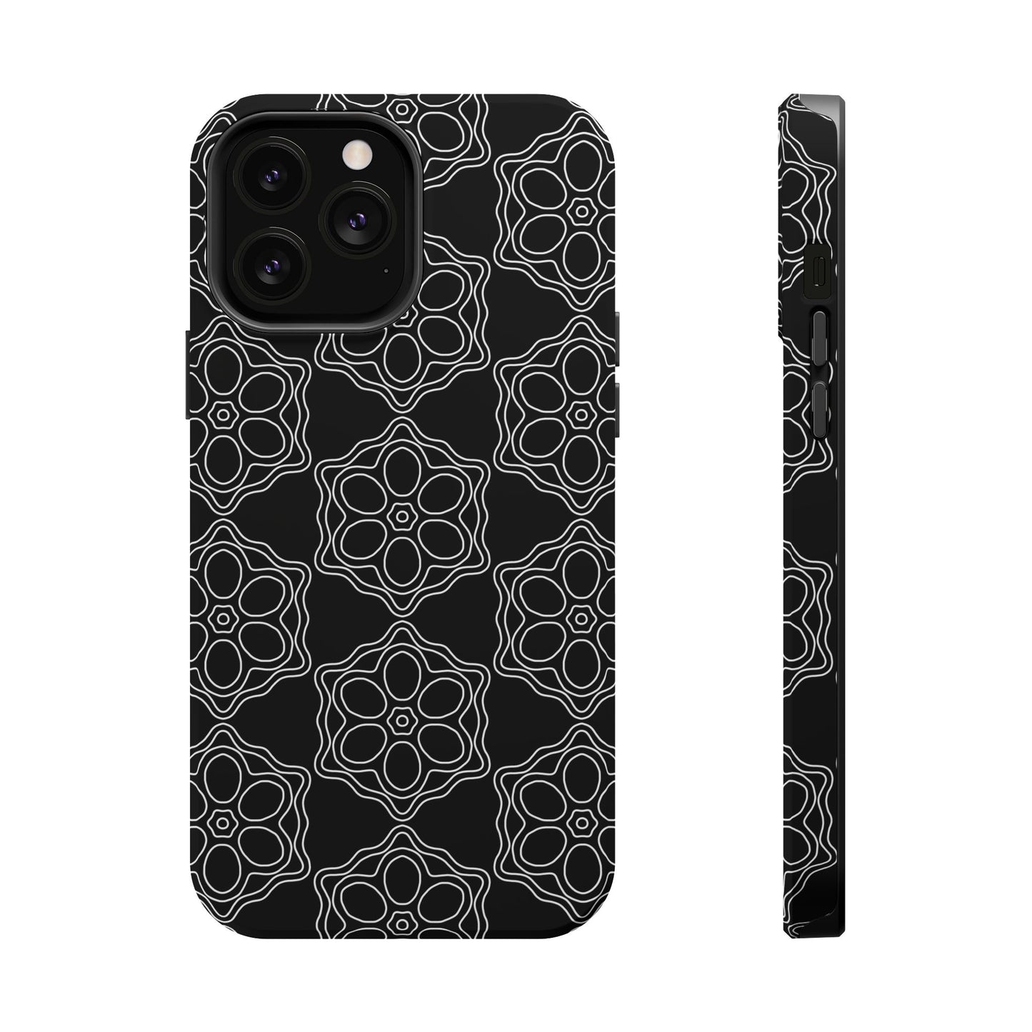 Geometric Sacred Flower - Magnetic Phone Case