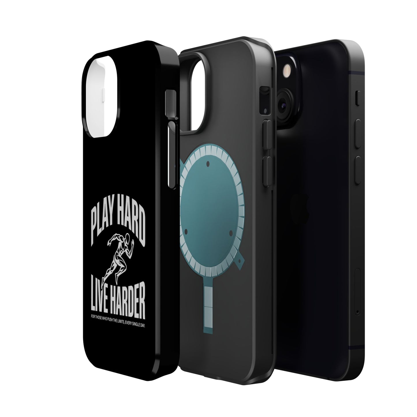 Play Hard / Live Harder - Magnetic Phone Case