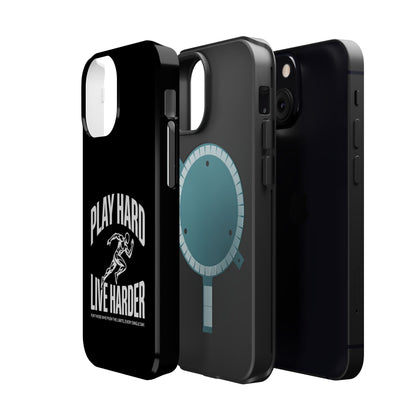 Play Hard / Live Harder - Magnetic Phone Case