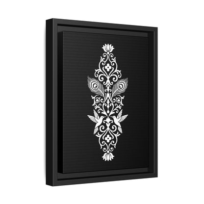 Hummingbird Soulmates - Framed Canvas